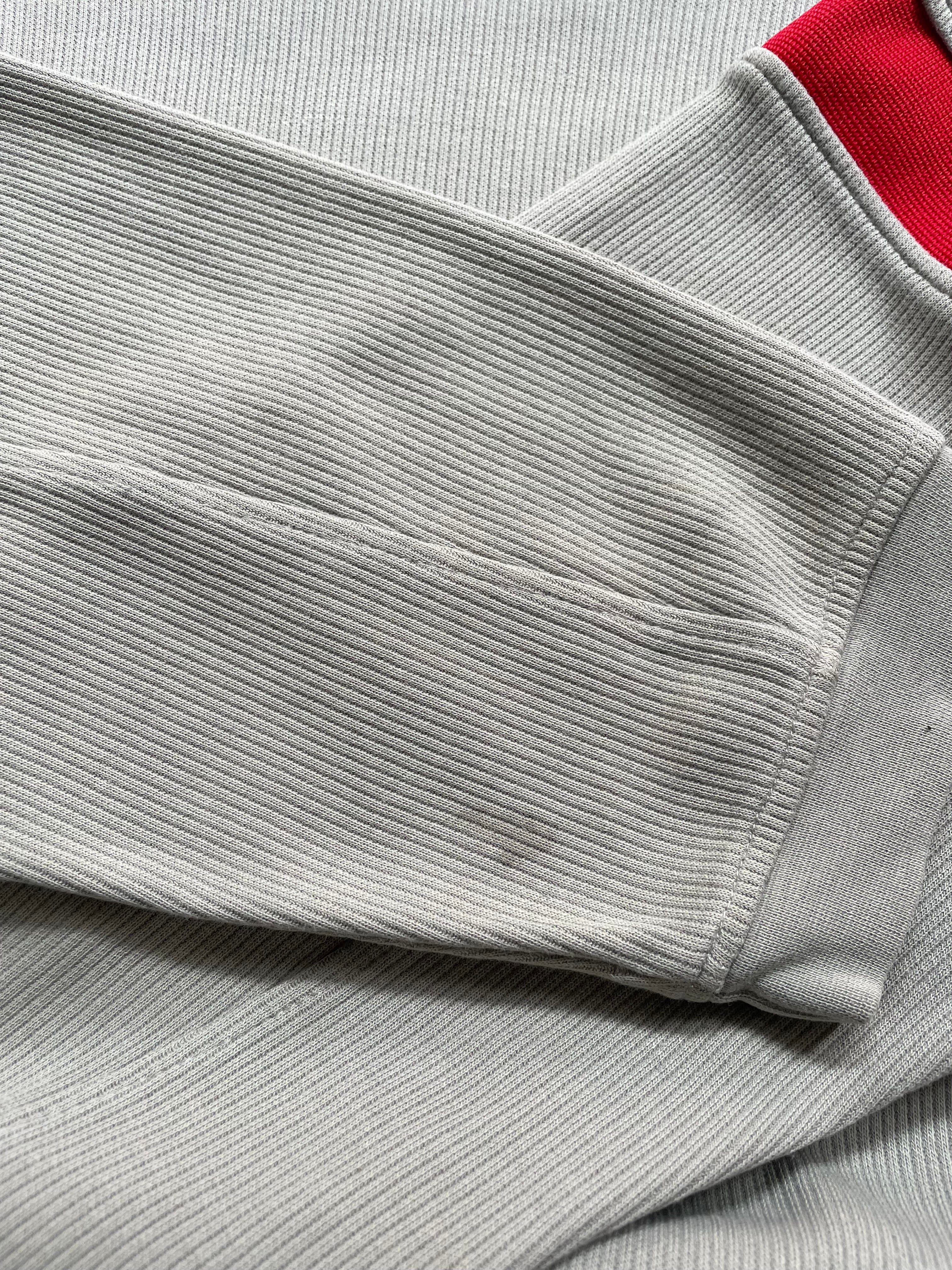 2000's Quiksilver V-Neck Sweatshirt Grey (L)