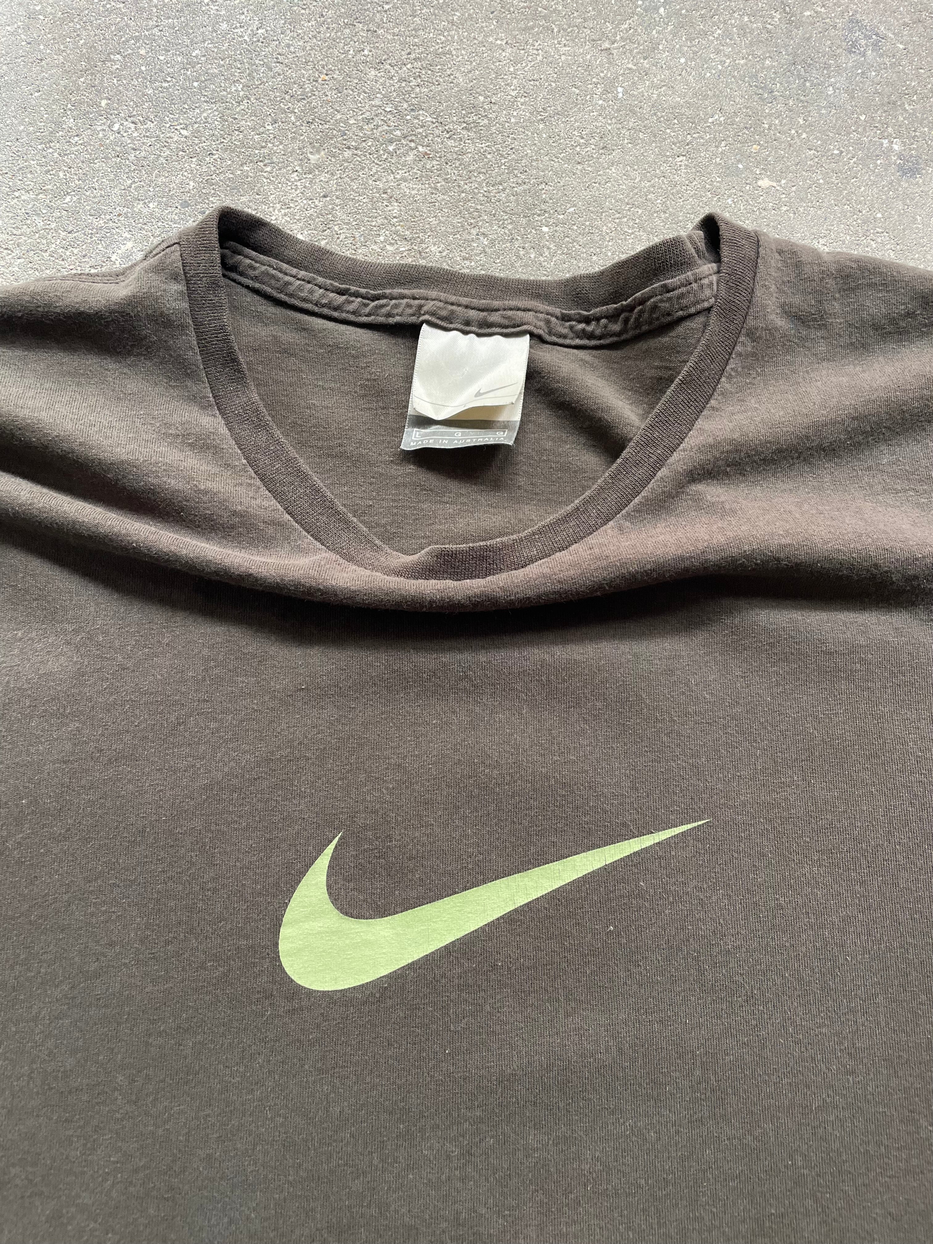 2000's Nike Tee Brown (L)