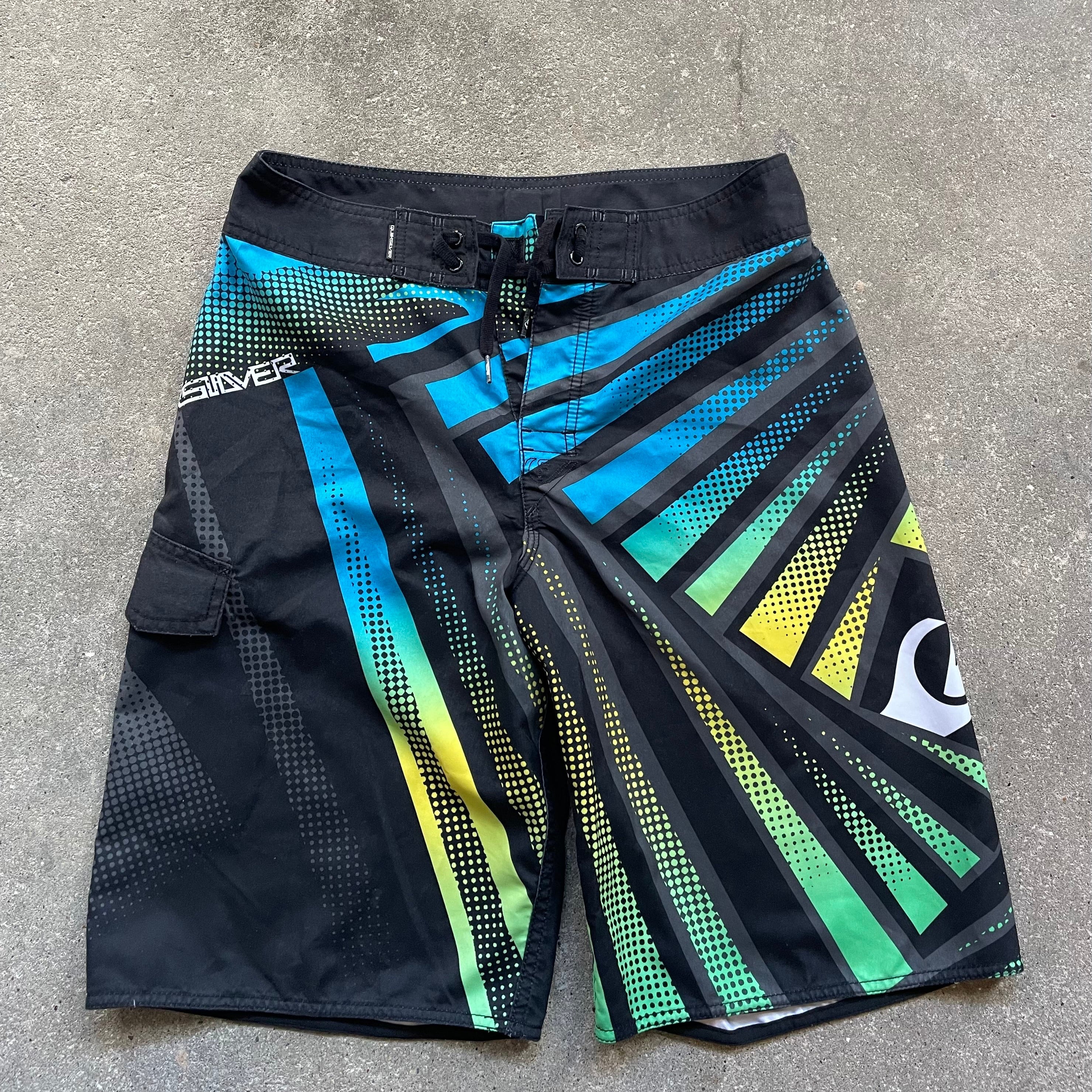 2000's Quiksilver Boardshorts Black (28/30)