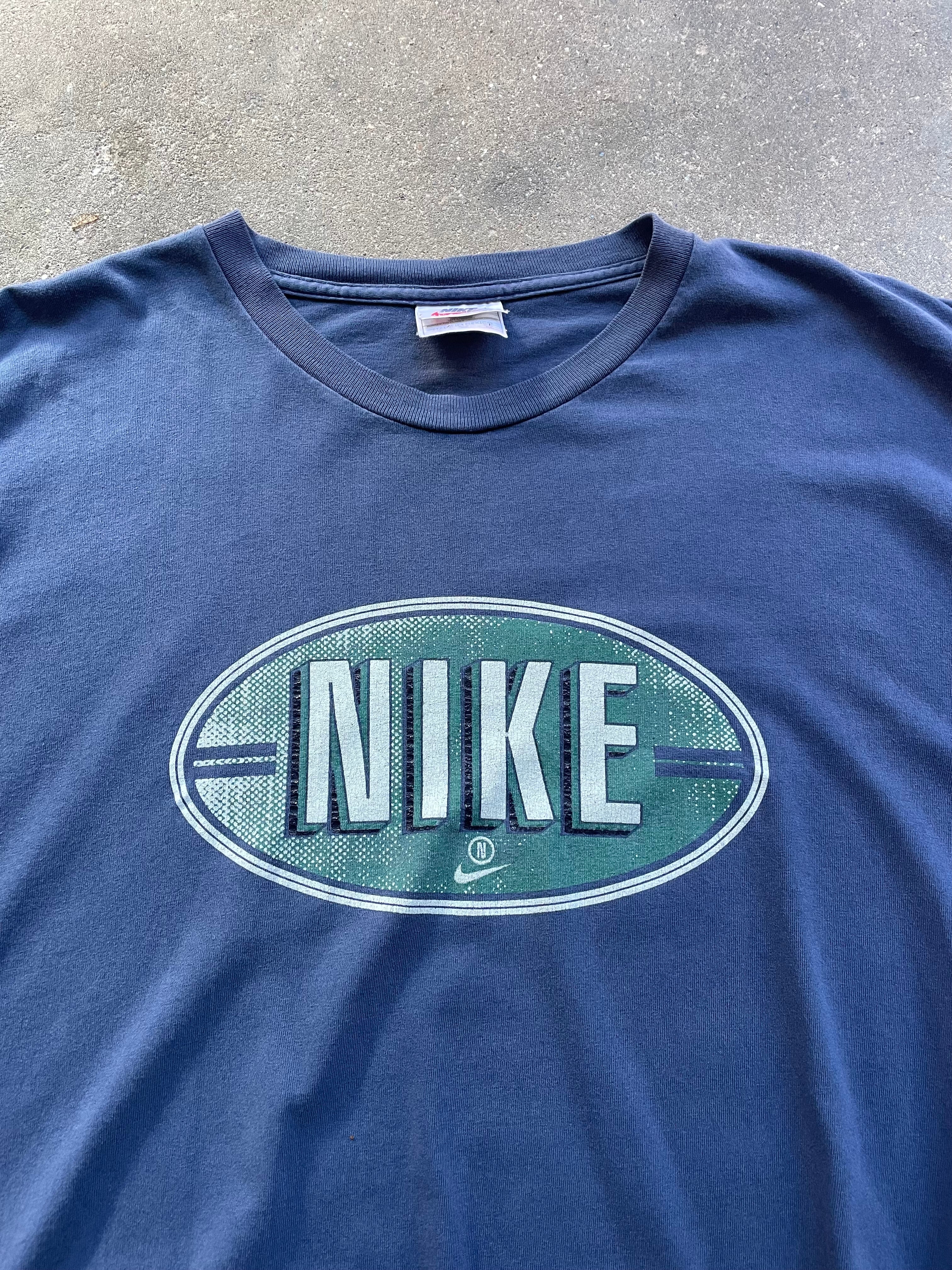 90's Nike Tee Blue (XXL)