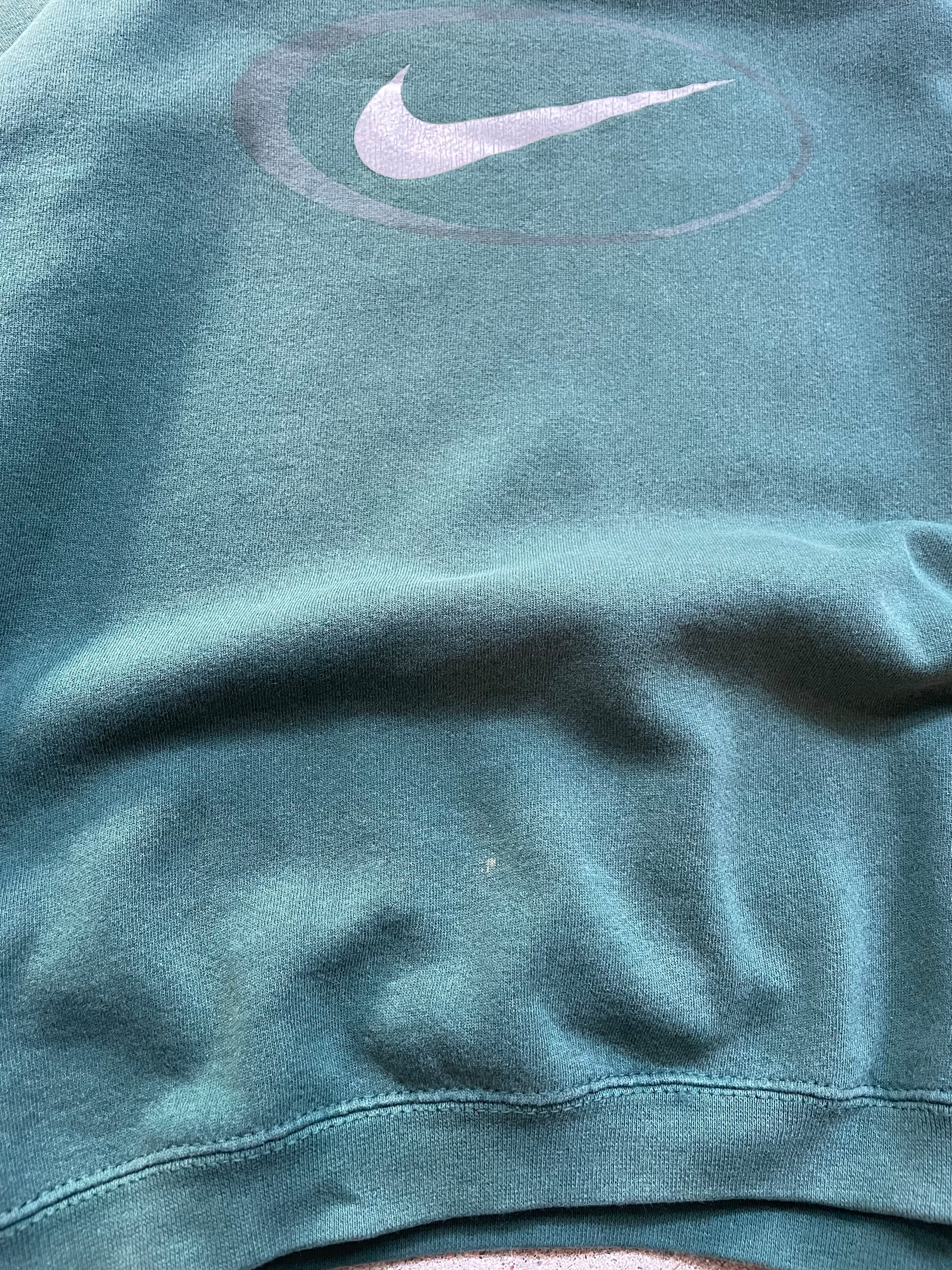 90's Nike Sweatshirt Green (M)