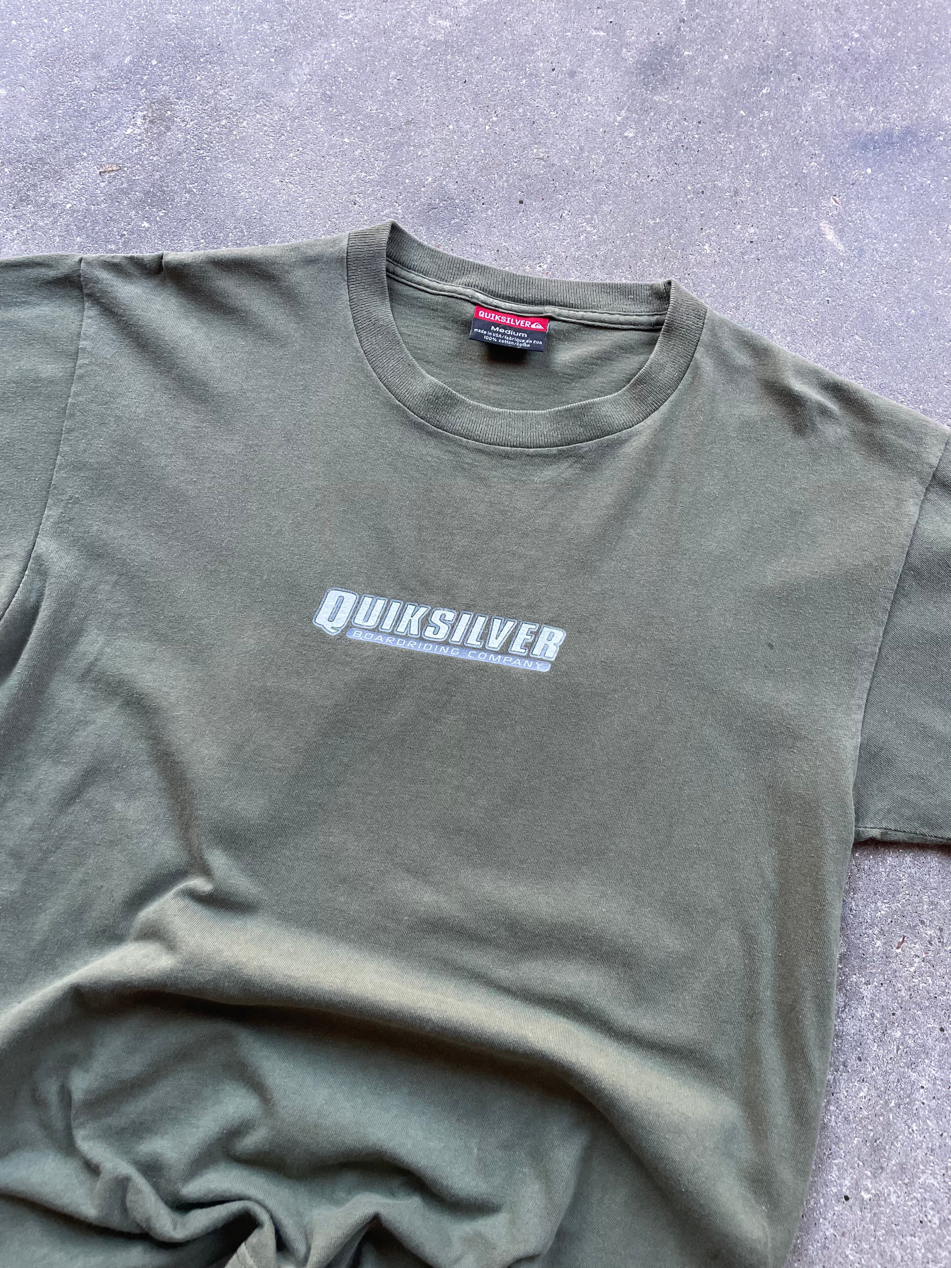 2000's Quiksilver Tee Khaki (M)