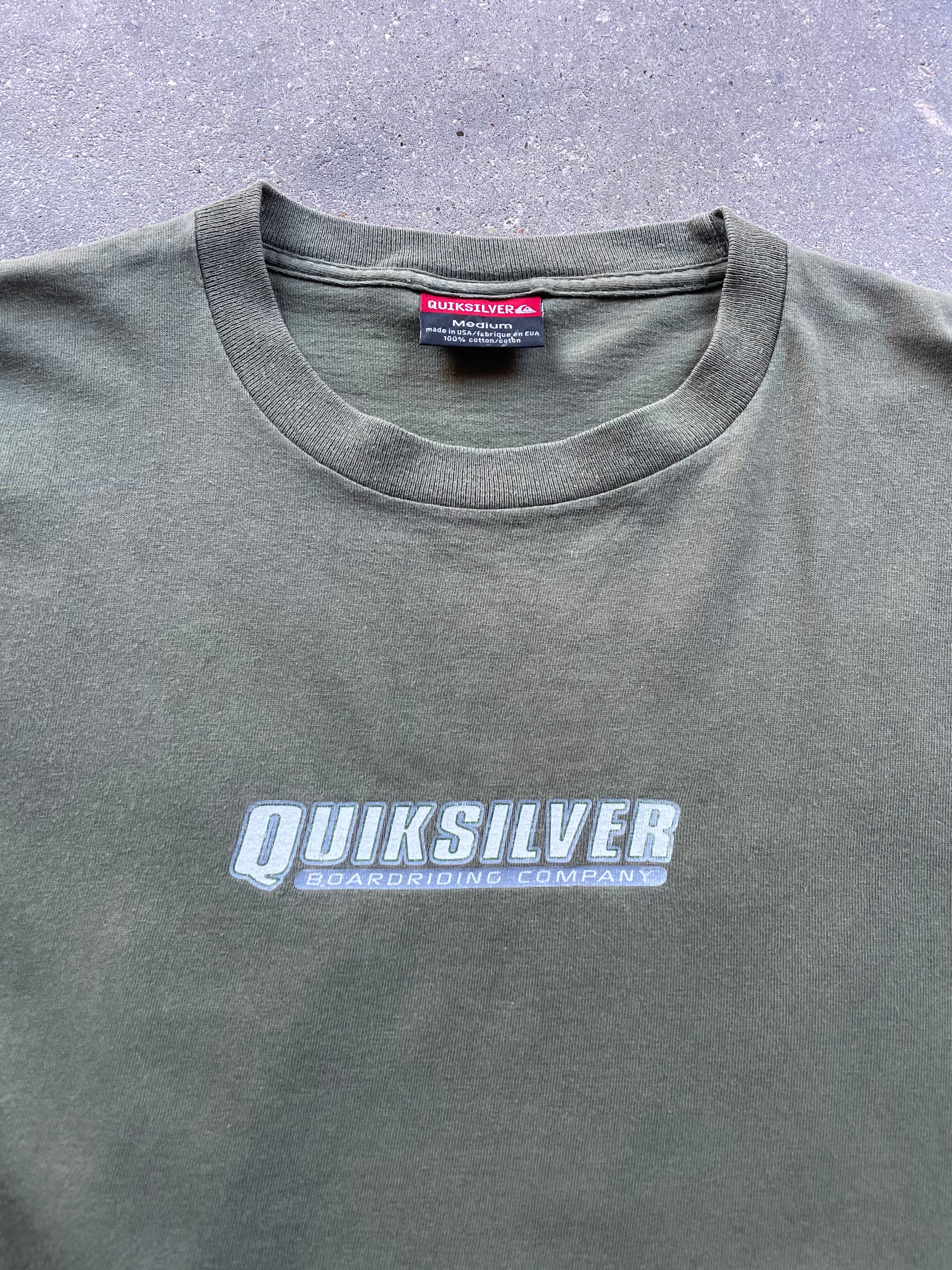 2000's Quiksilver Tee Khaki (M)