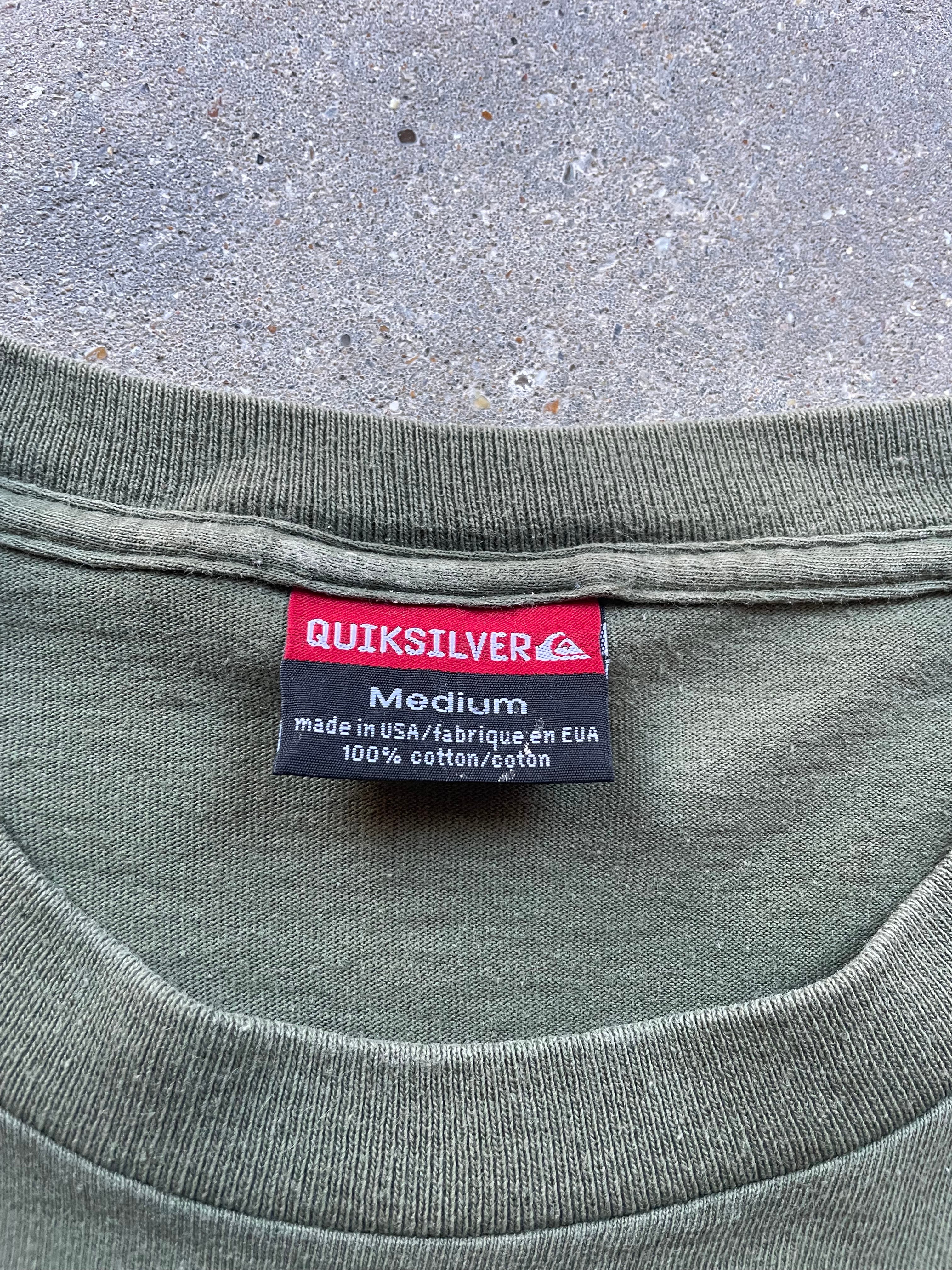2000's Quiksilver Tee Khaki (M)