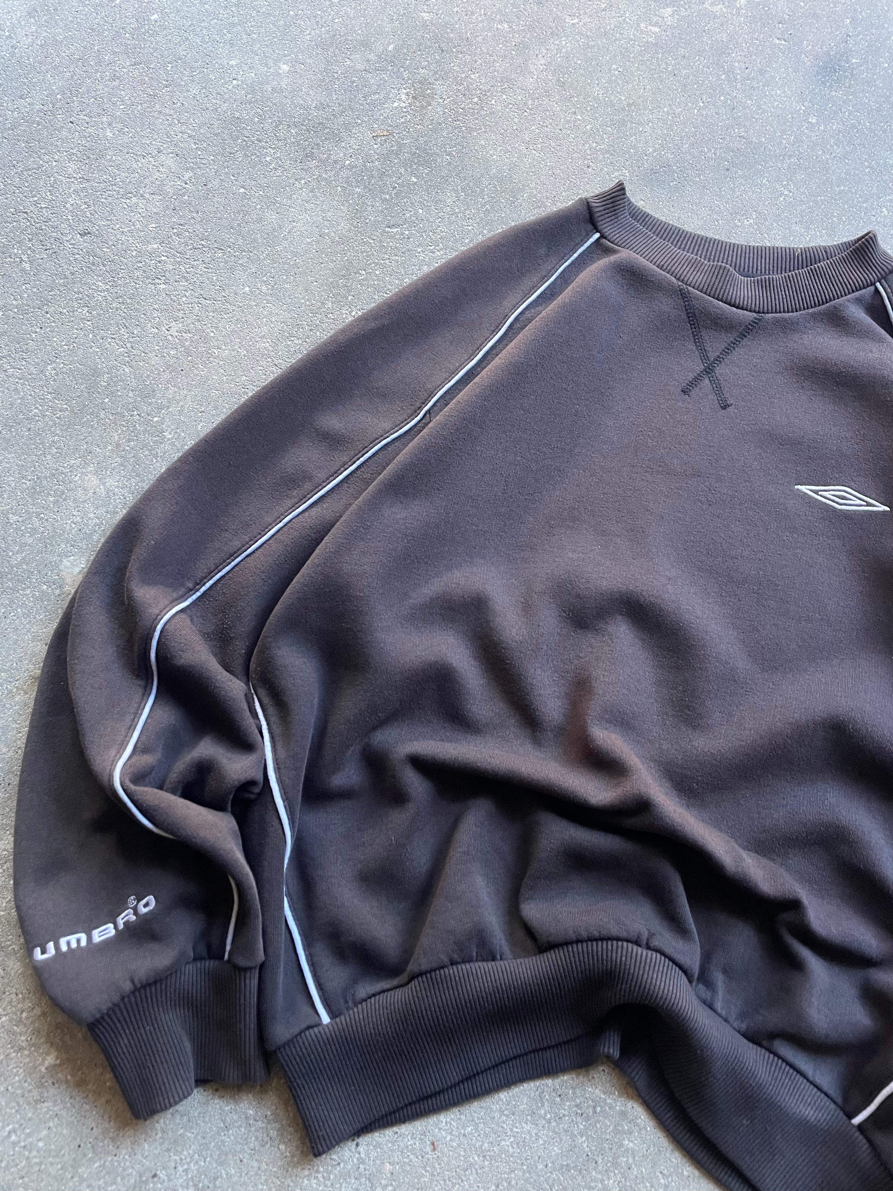 2000's Umbro Sweatshirt Brown (M)