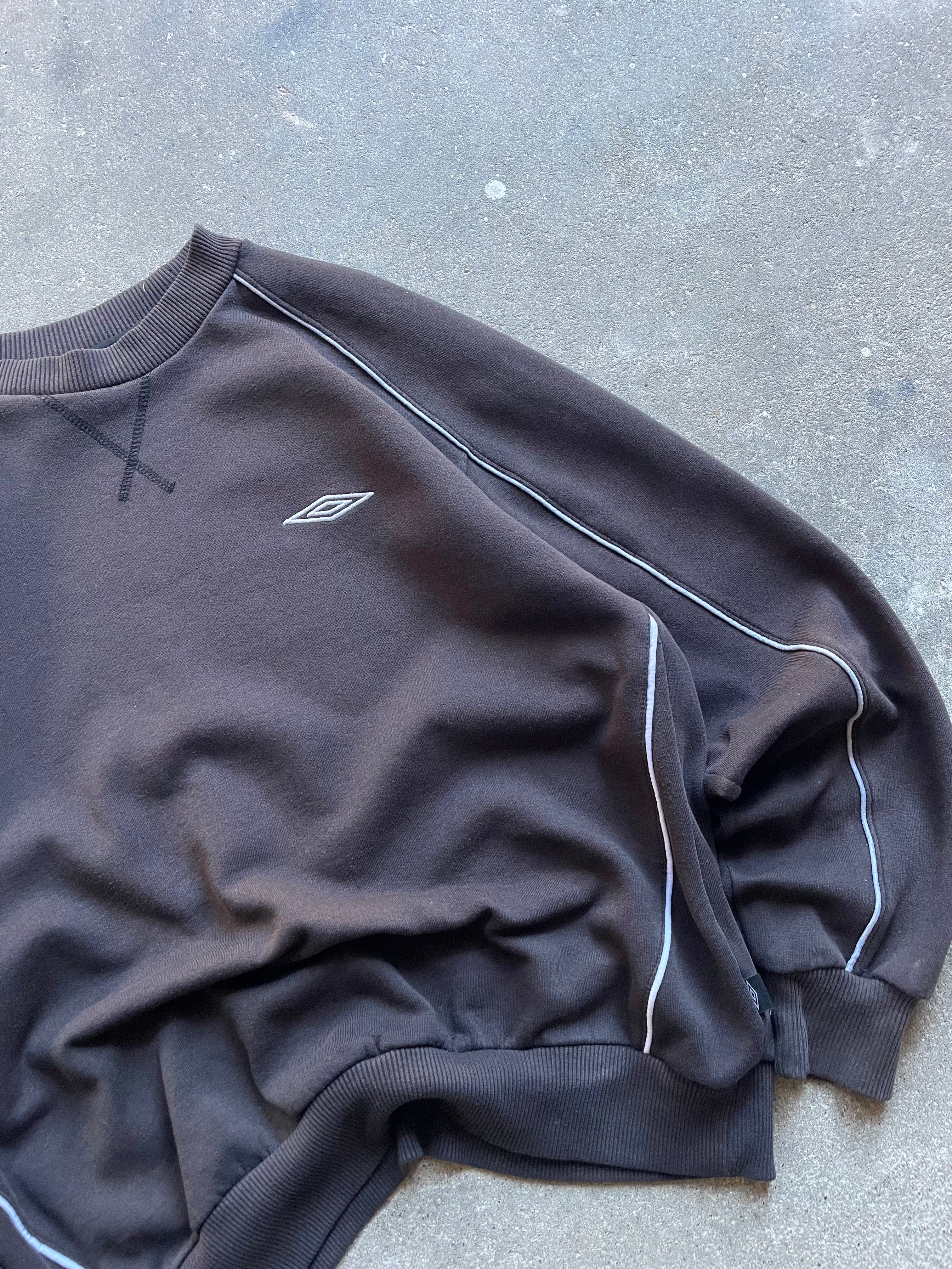 2000's Umbro Sweatshirt Brown (M)