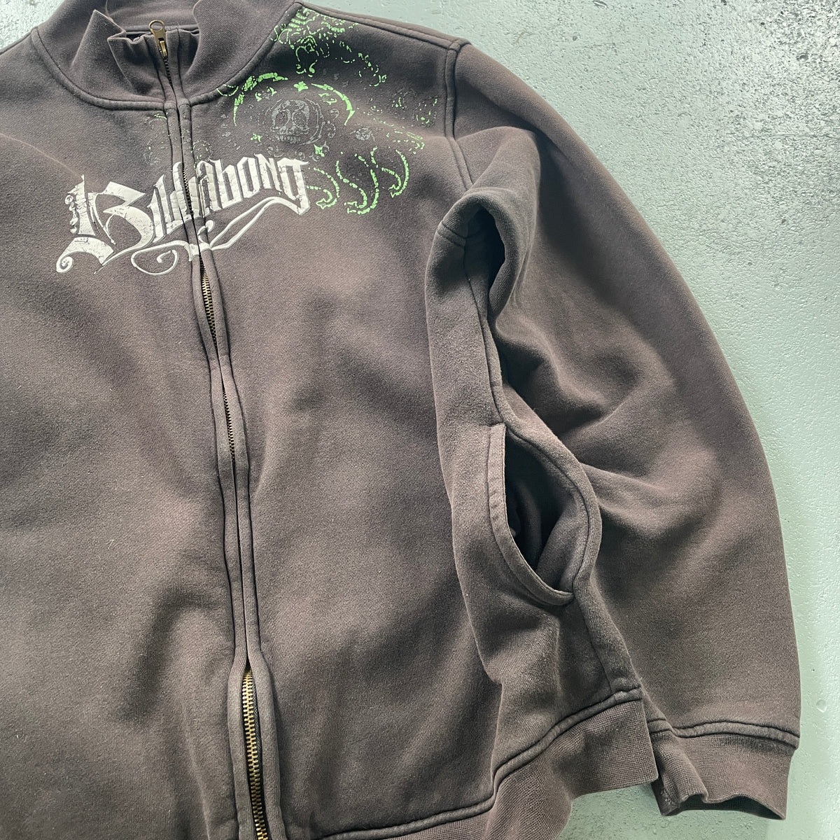 2000's Billabong Zip Hoodie (M)