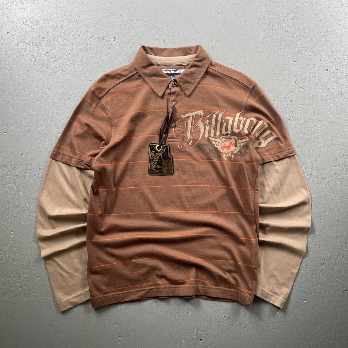 2000's Billabong Long-sleeve Polo (S)