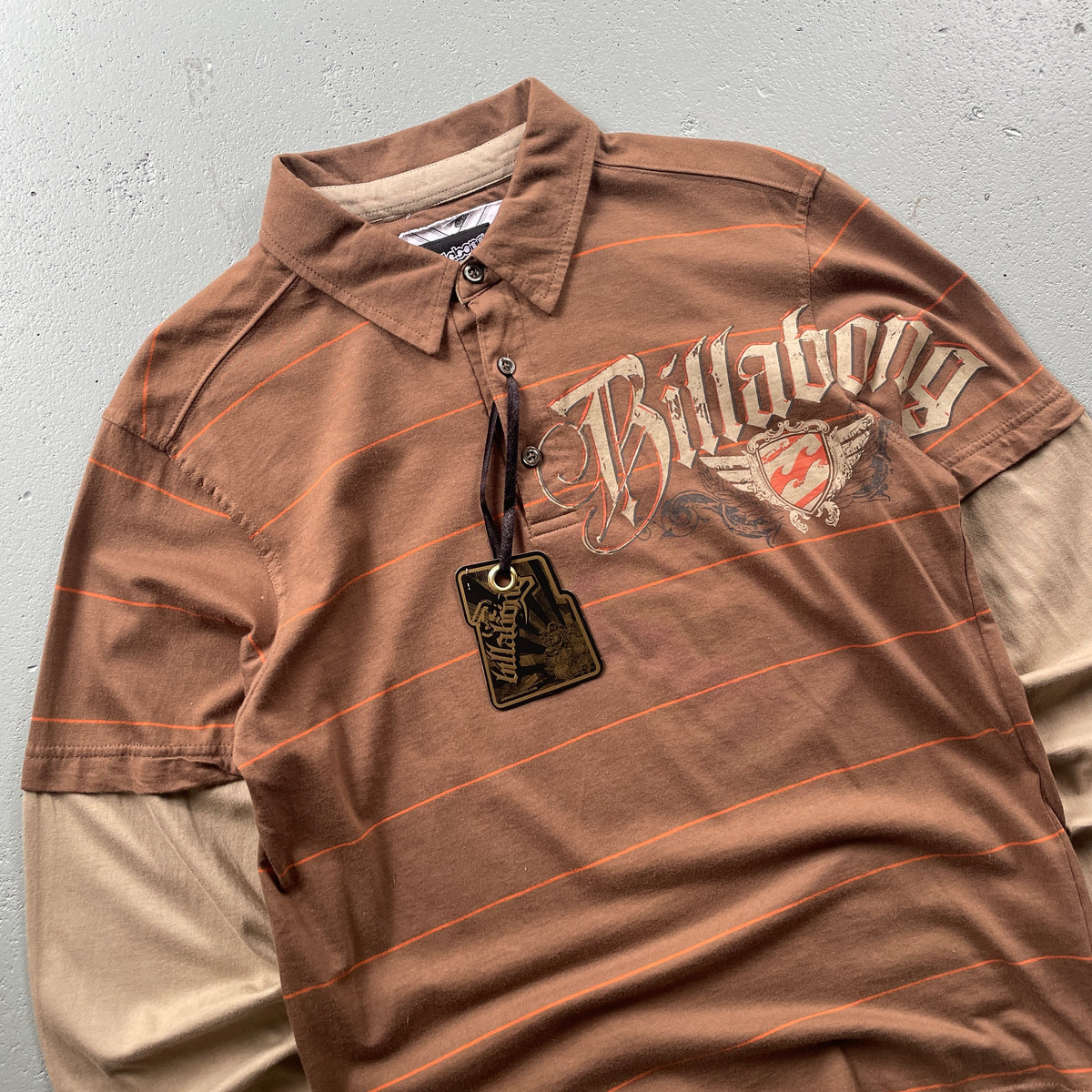 2000's Billabong Long-sleeve Polo (S)