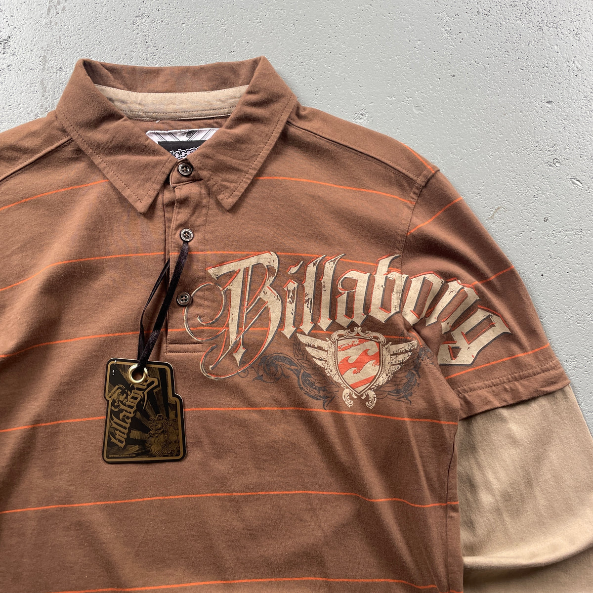 2000's Billabong Long-sleeve Polo (S)