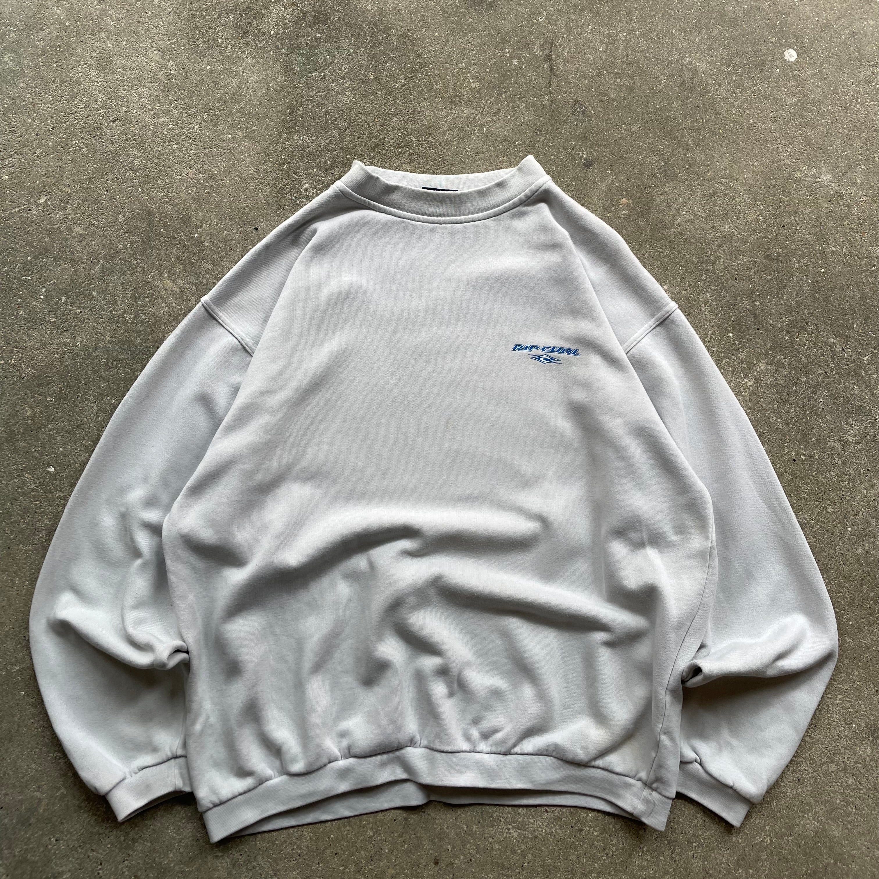 2000's Rip Curl Sweatshirt Stone White (S)