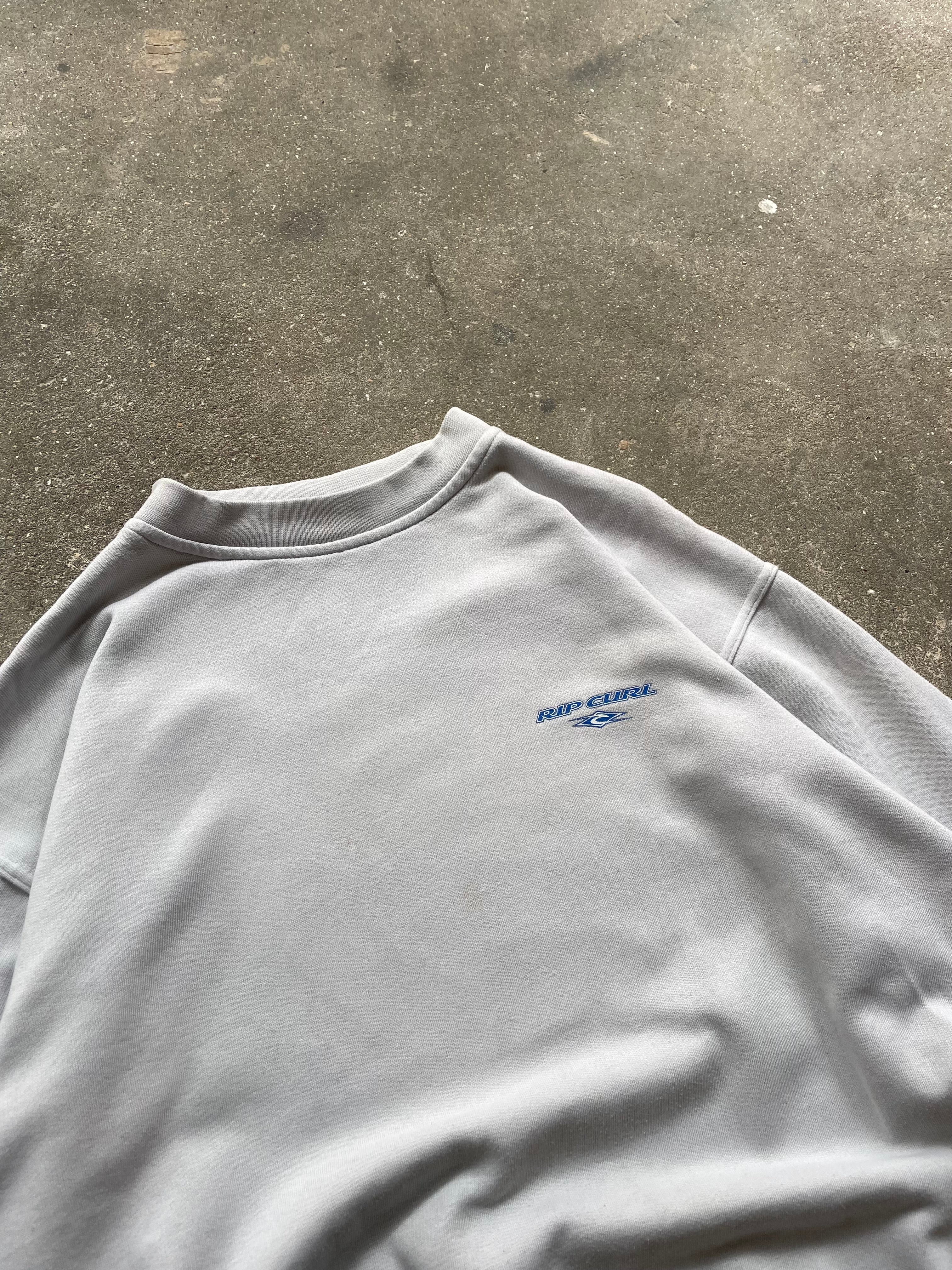 2000's Rip Curl Sweatshirt Stone White (S)