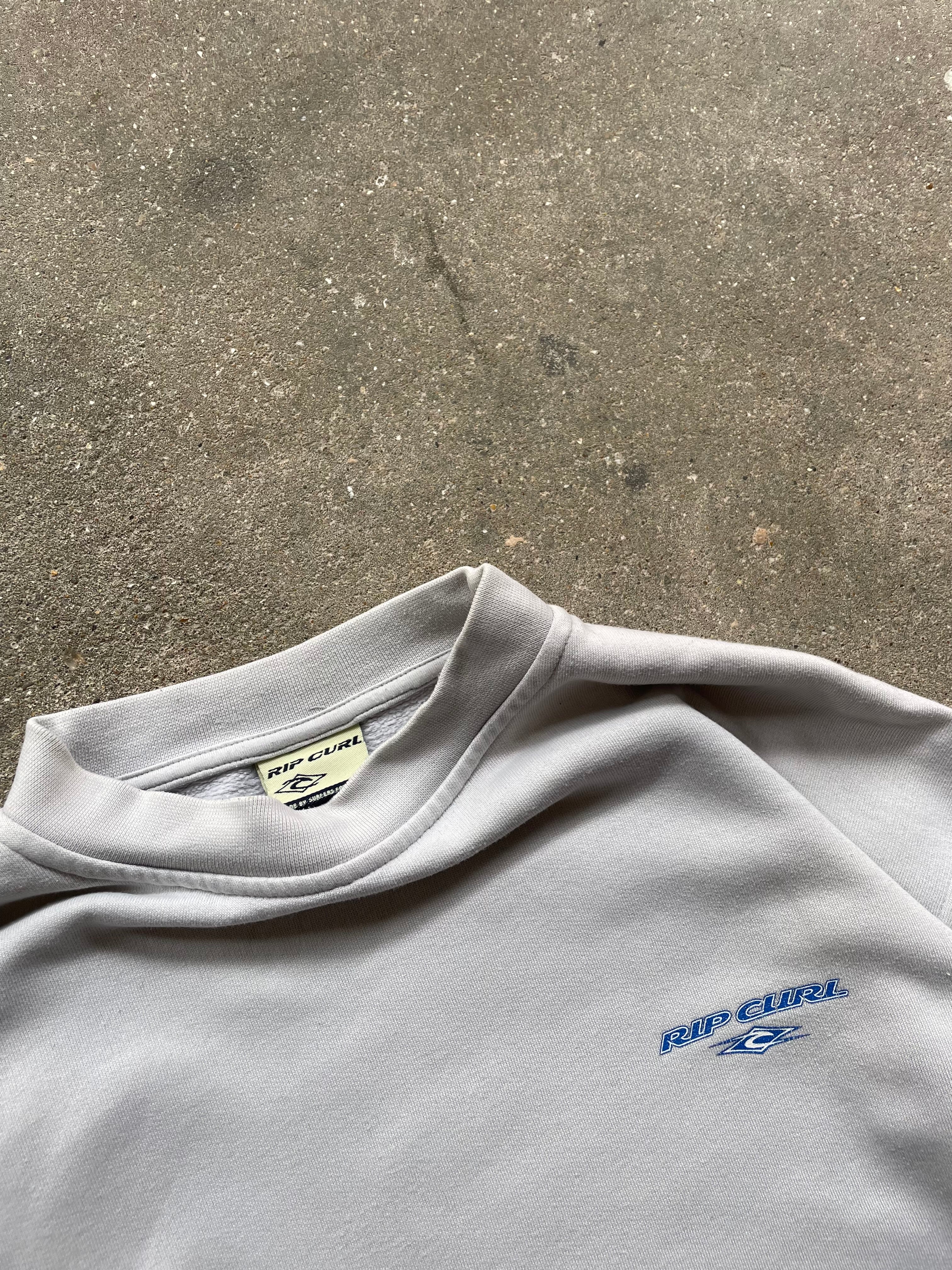2000's Rip Curl Sweatshirt Stone White (S)