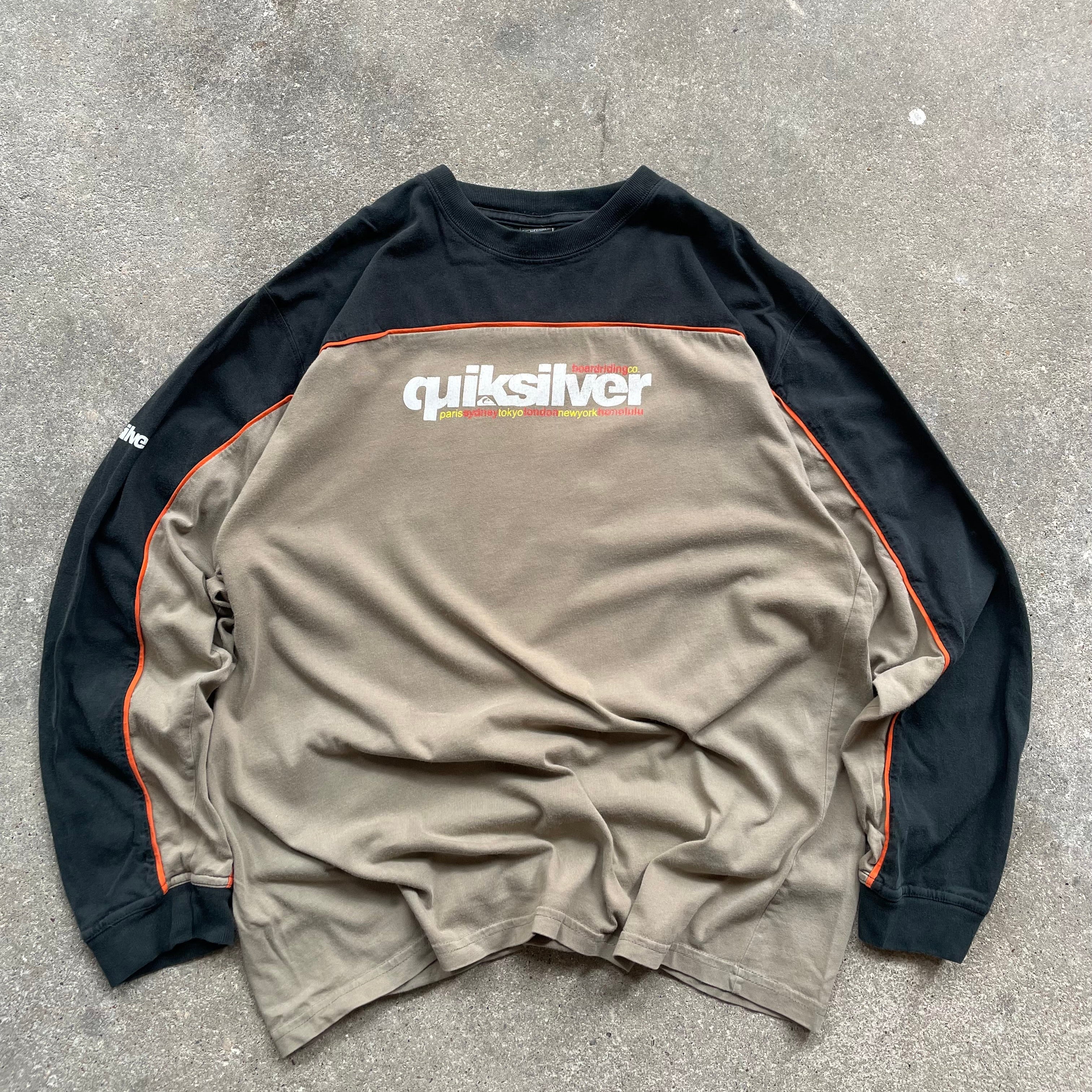 2000's Quiksilver Long Sleeve Tee (M)