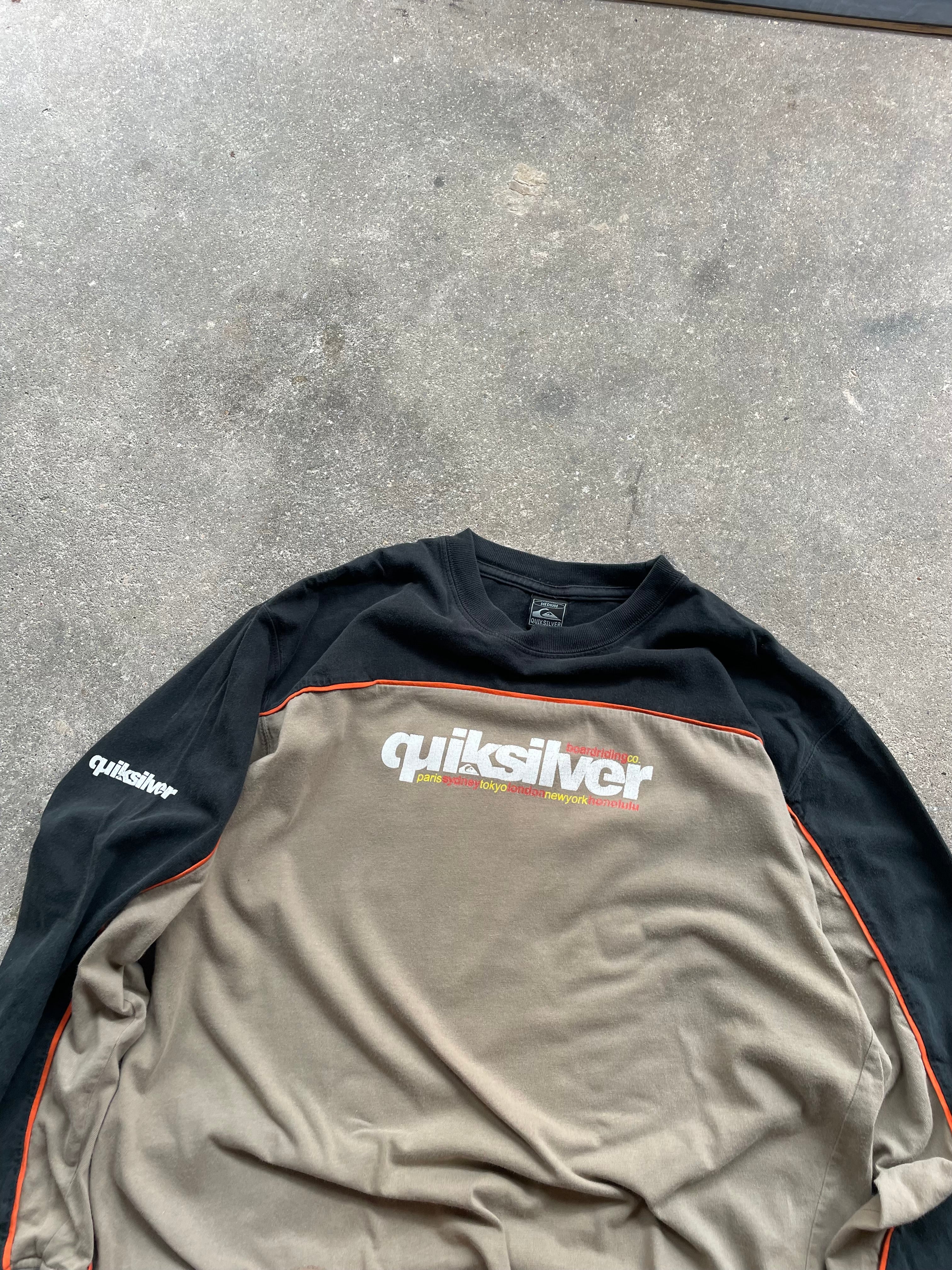 2000's Quiksilver Long Sleeve Tee (M)