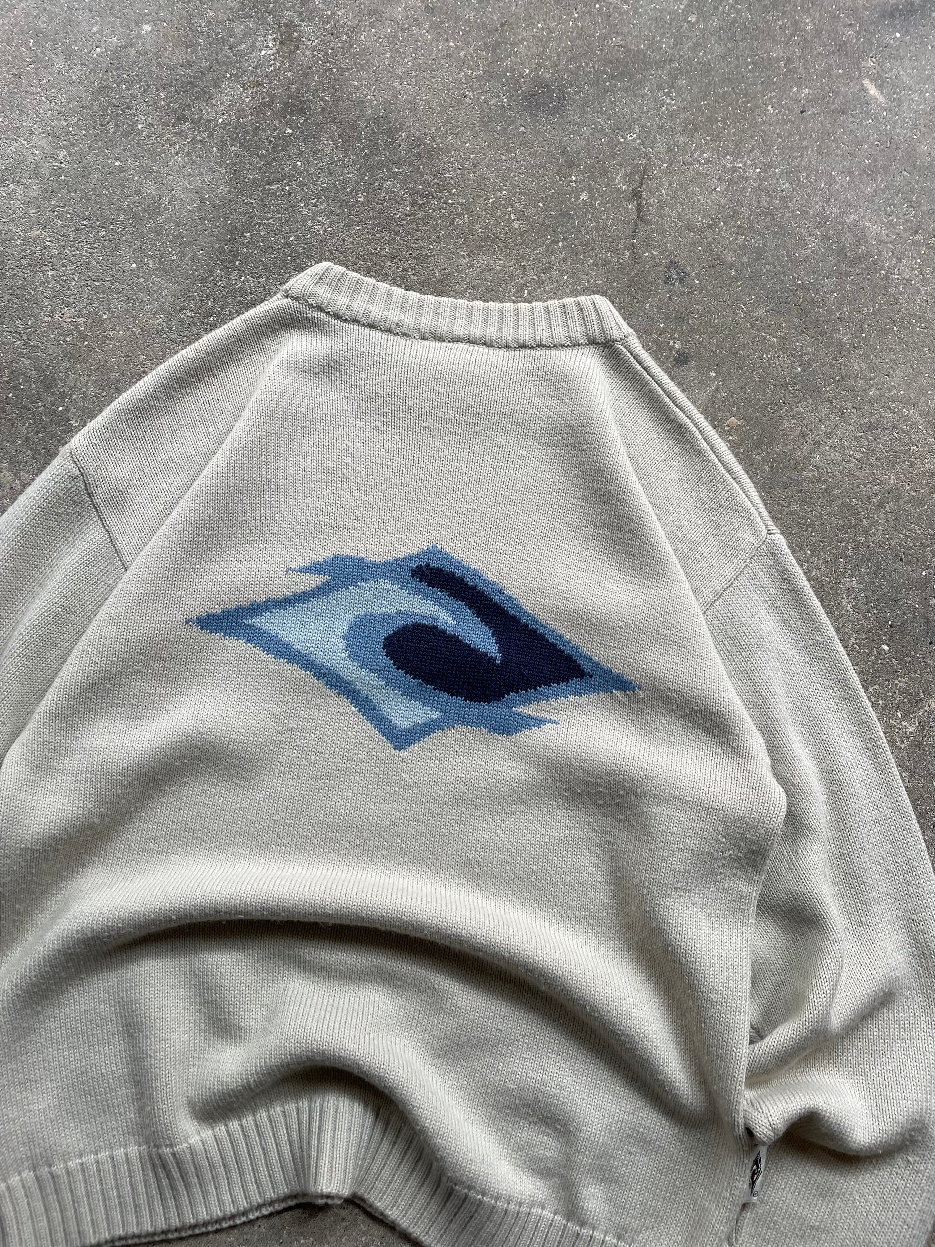 2000's Rip Curl Knit Jumper Cream (S)