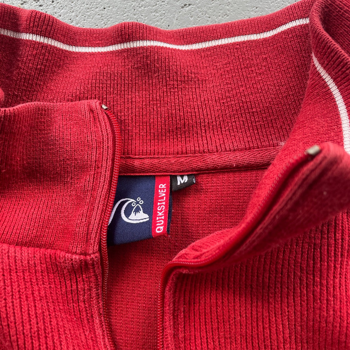 2000's Quiksilver 1/4 Zip Sweatshirt (M)