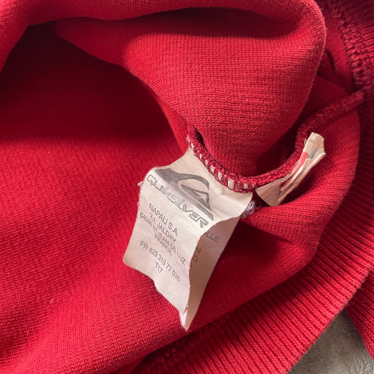 2000's Quiksilver 1/4 Zip Sweatshirt (M)
