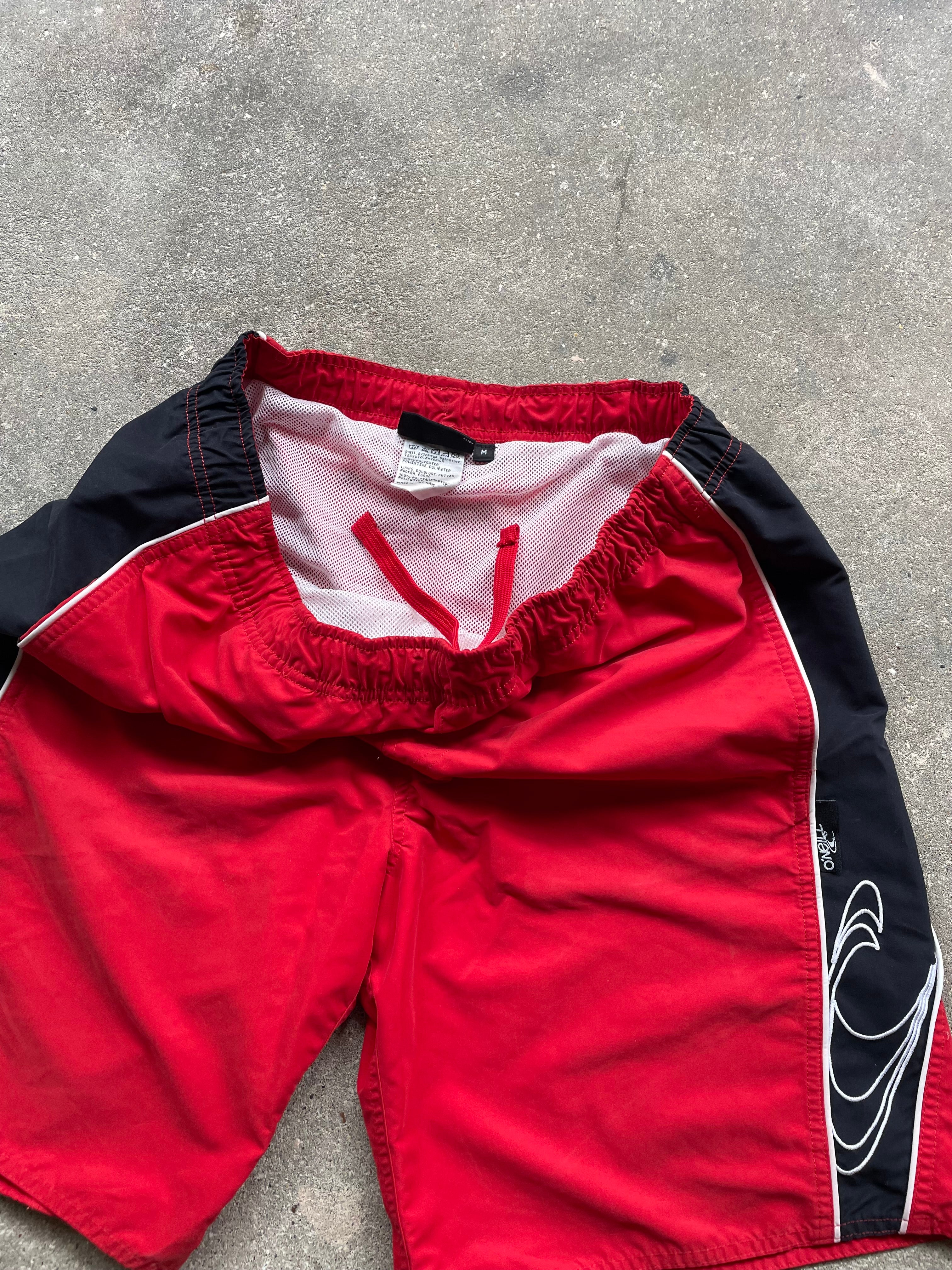 2000's O'Neill Boardshorts Red/Black (32)