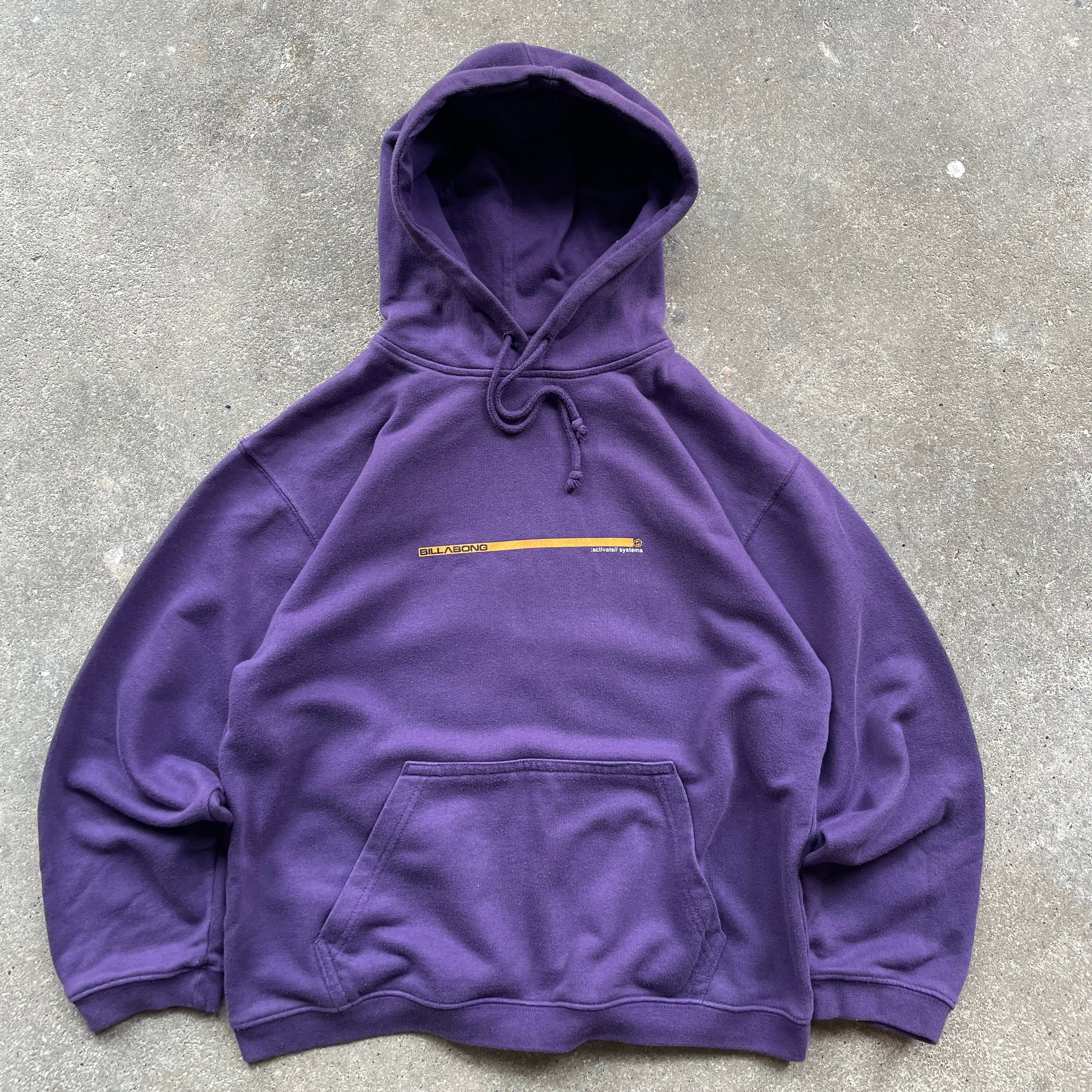 90's Billabong Hoodie Purple (XXS)