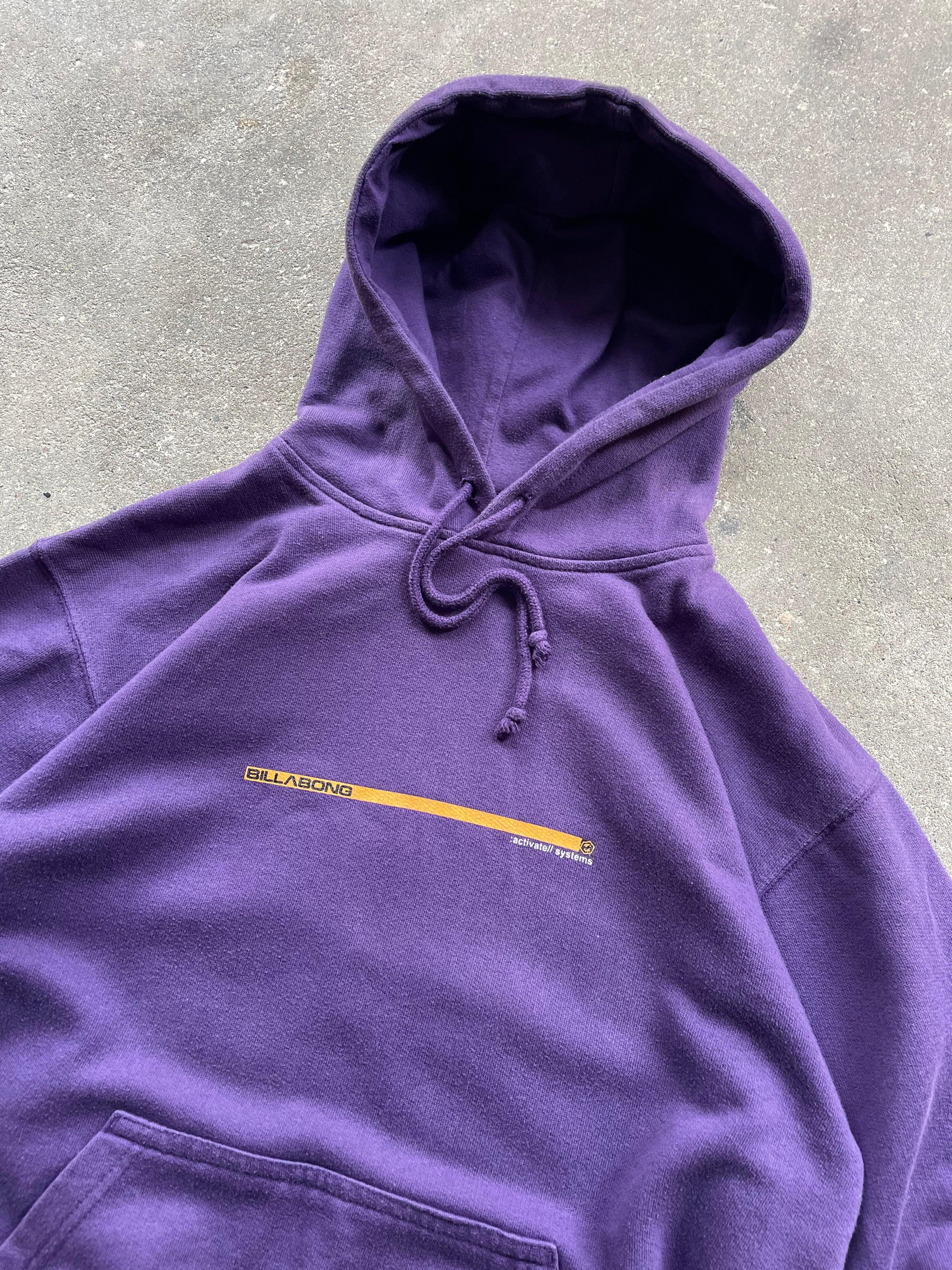 90's Billabong Hoodie Purple (XXS)