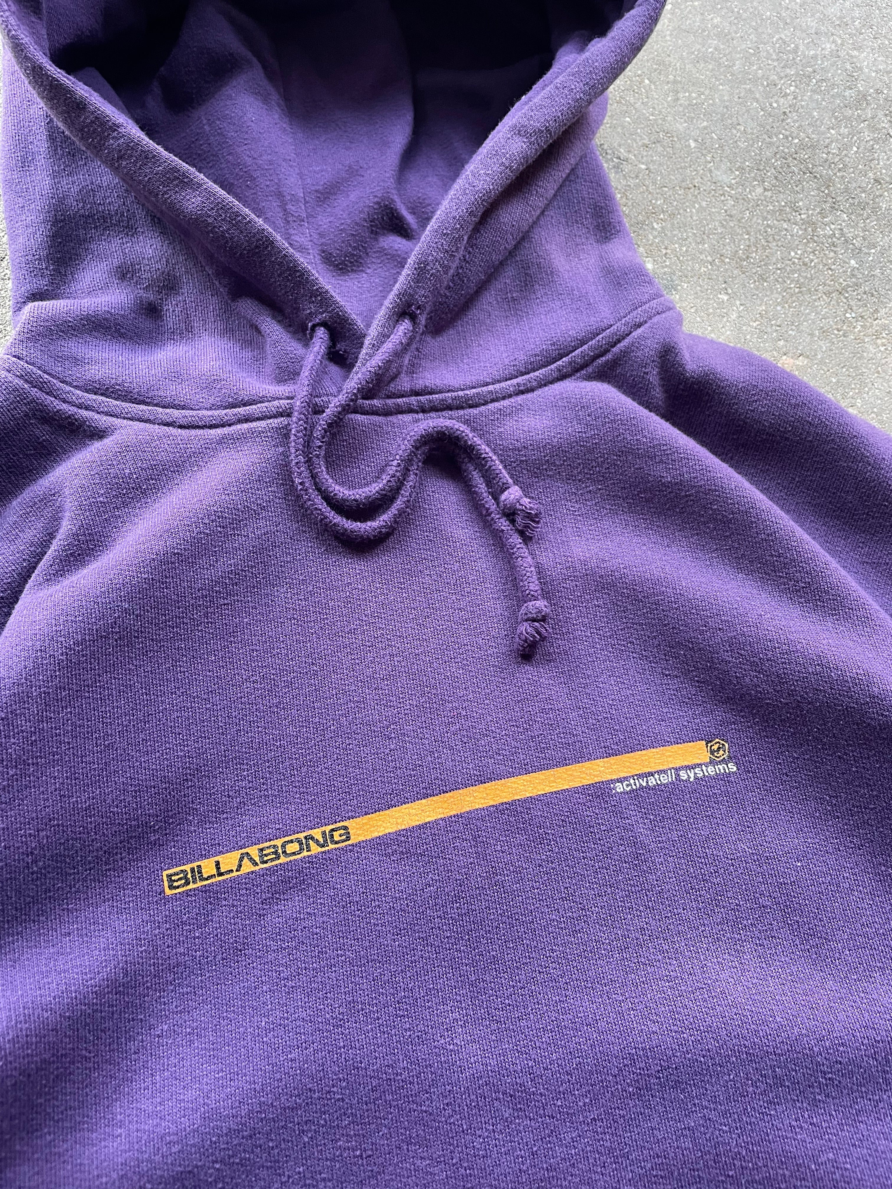90's Billabong Hoodie Purple (XXS)