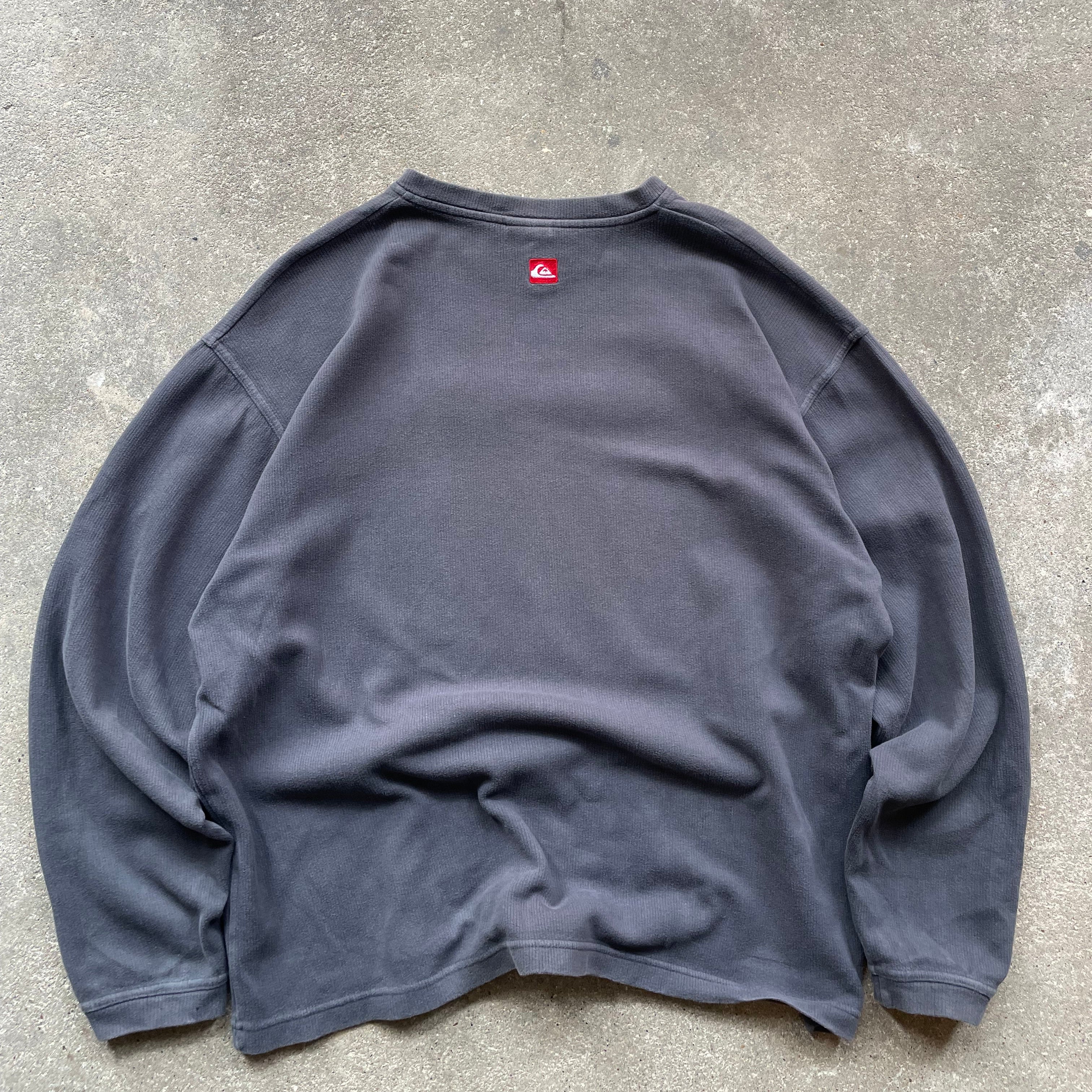 2000's Quiksilver Sweatshirt Grey (L)