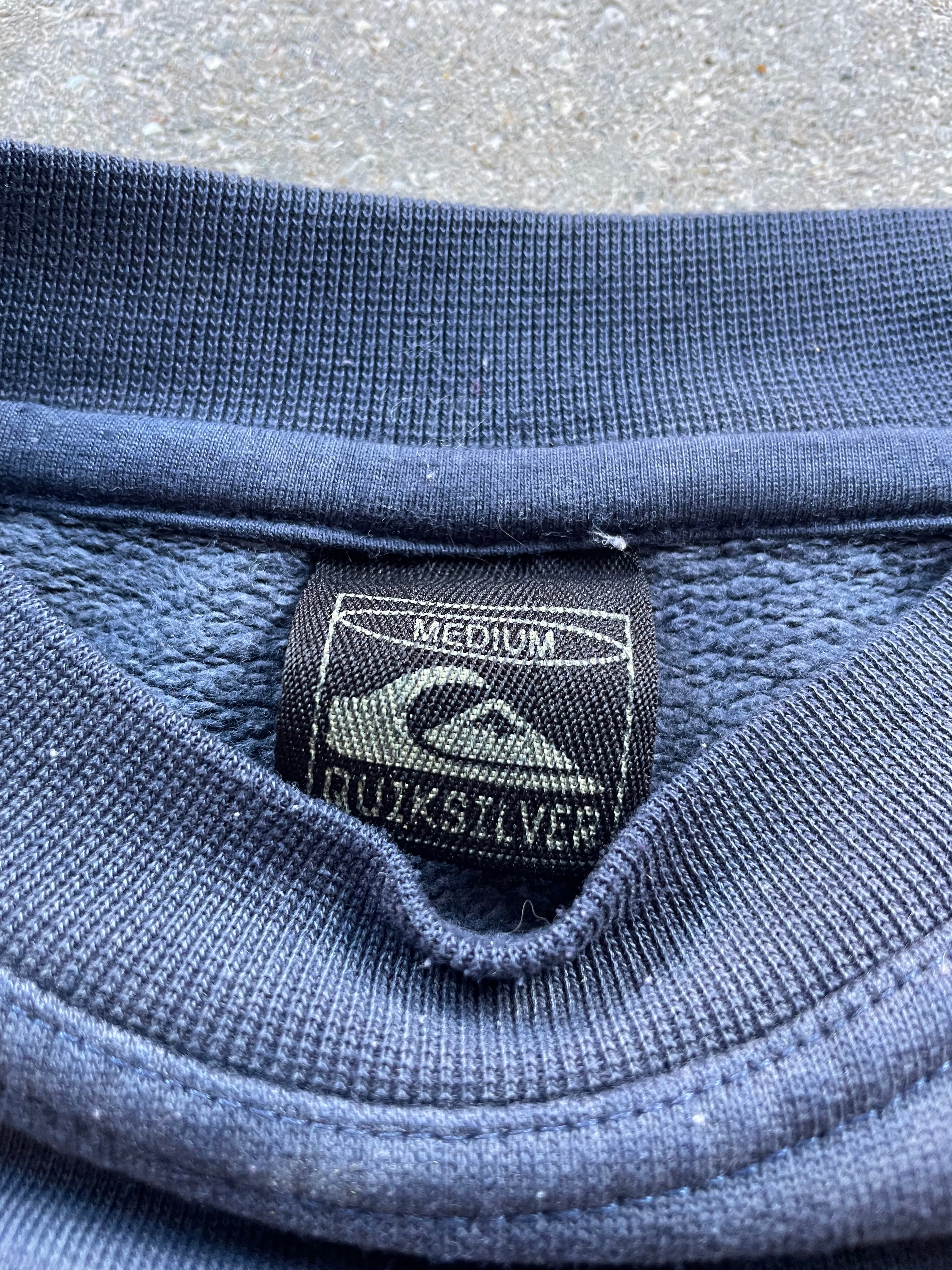 2000's Quiksilver Sweatshirt Navy (M)