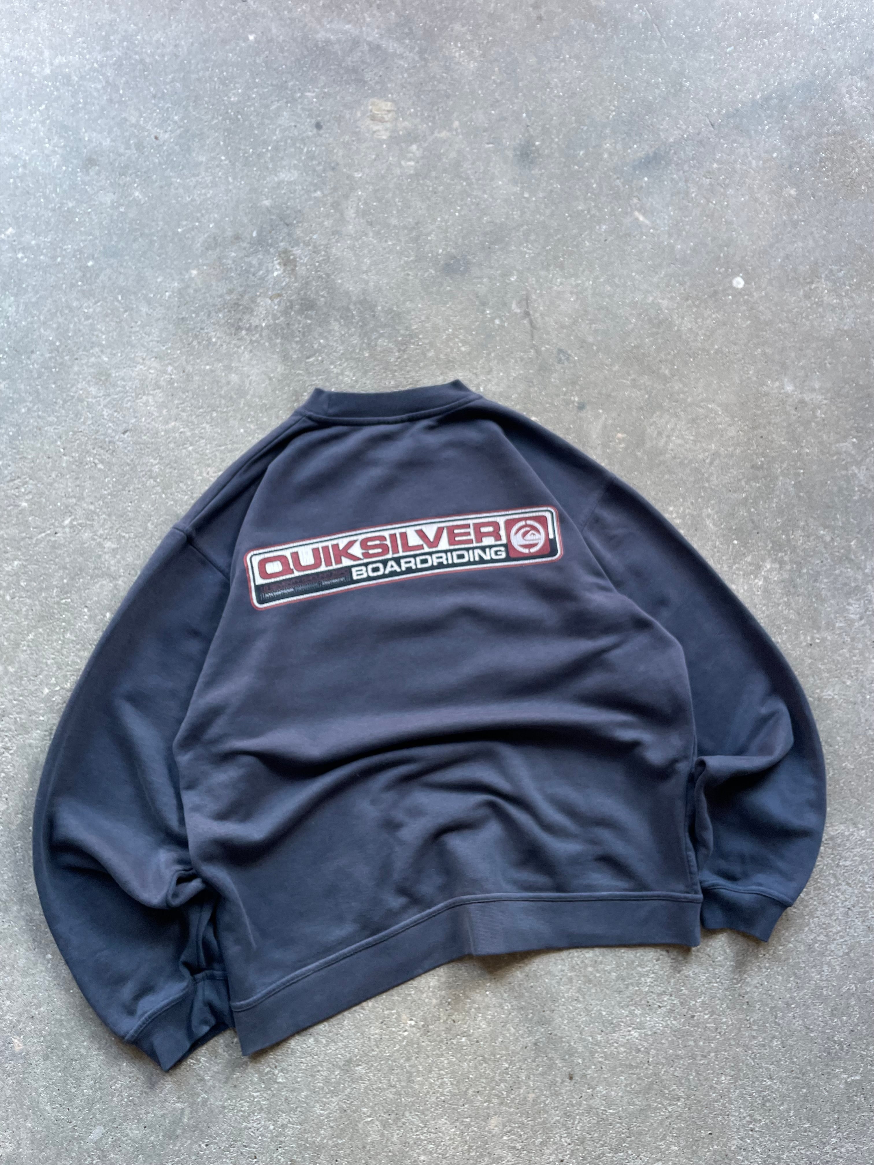2000's Quiksilver Sweatshirt Navy (M)