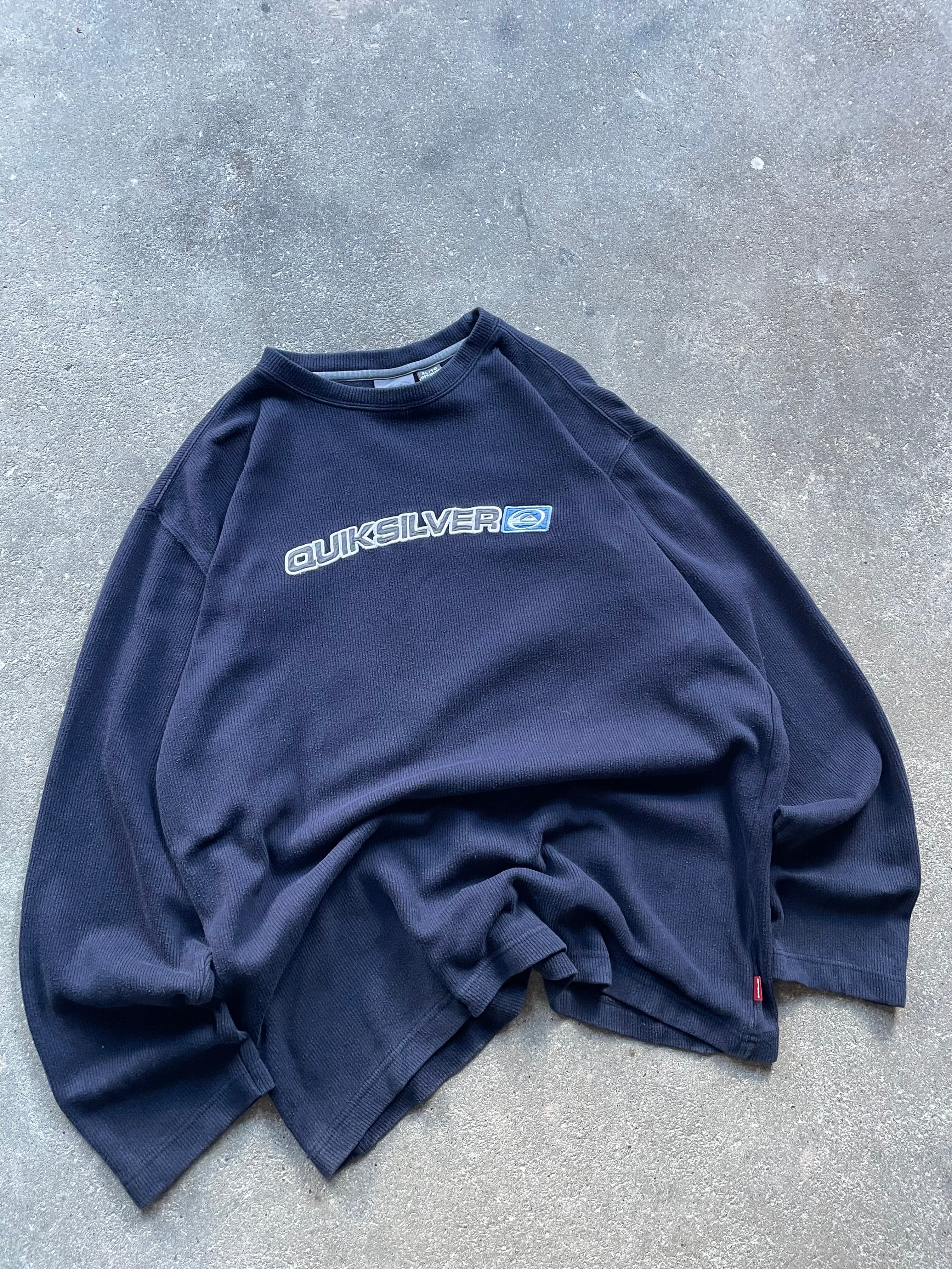 90's Quiksilver Sweatshirt Navy (XL)