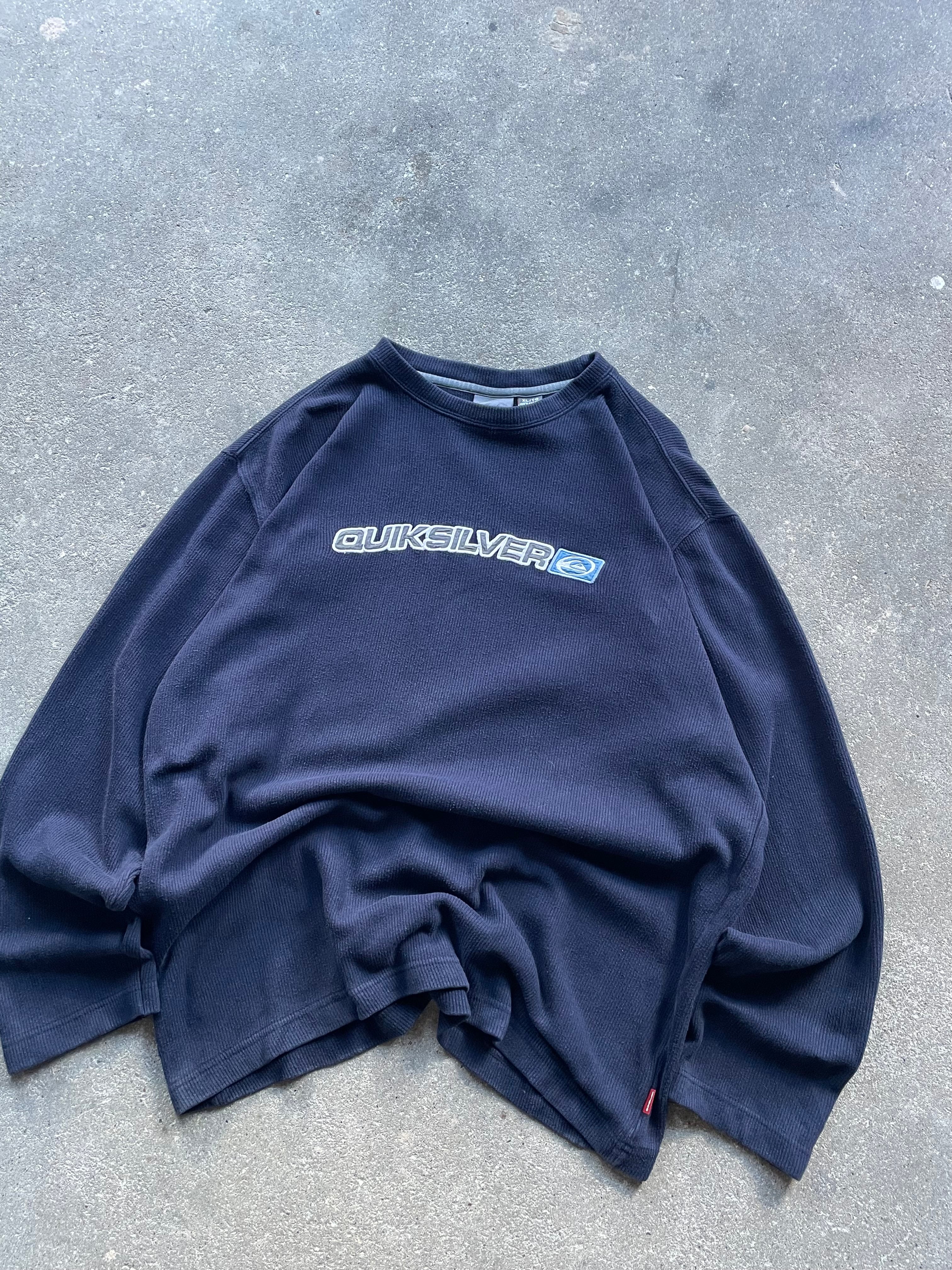 90's Quiksilver Sweatshirt Navy (XL)