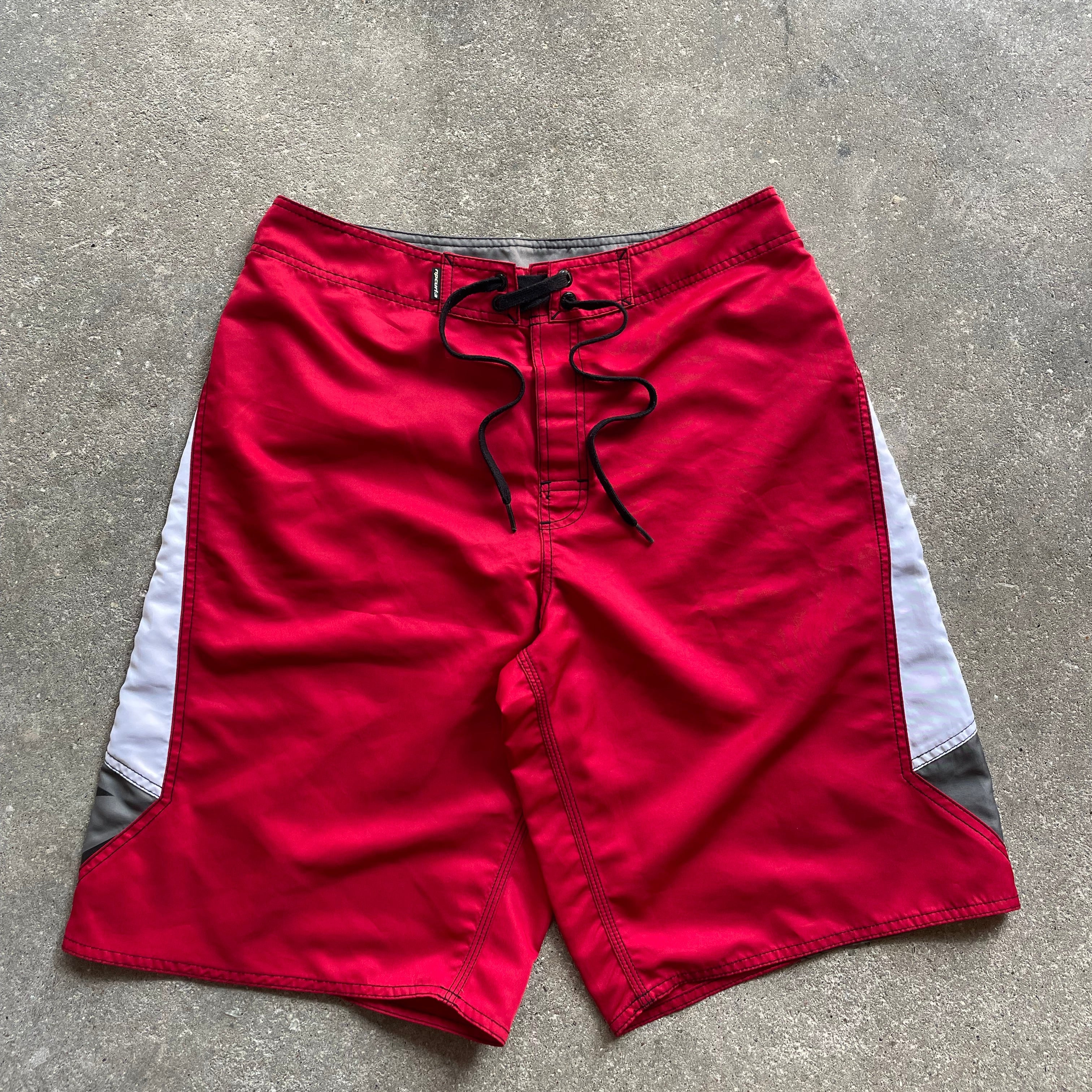 2000's Rip Curl Boardshorts Red (34)