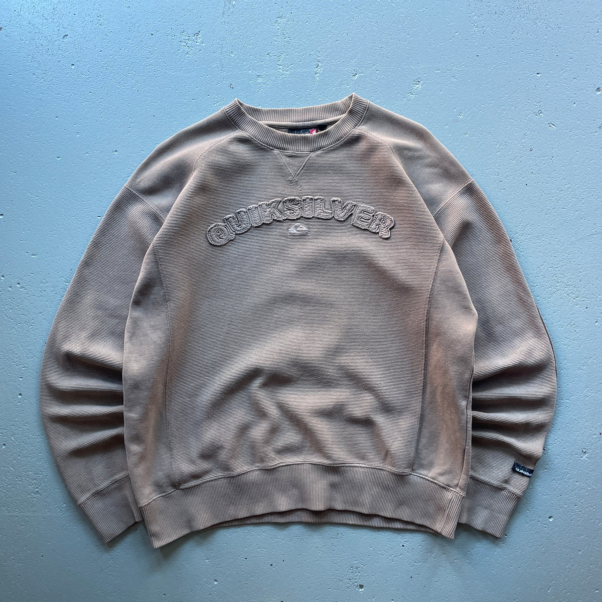 2000's Quiksilver Waffle Sweatshirt (S)