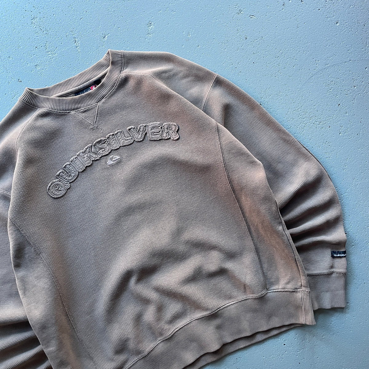 2000's Quiksilver Waffle Sweatshirt (S)