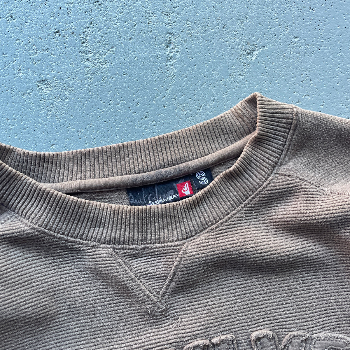 2000's Quiksilver Waffle Sweatshirt (S)