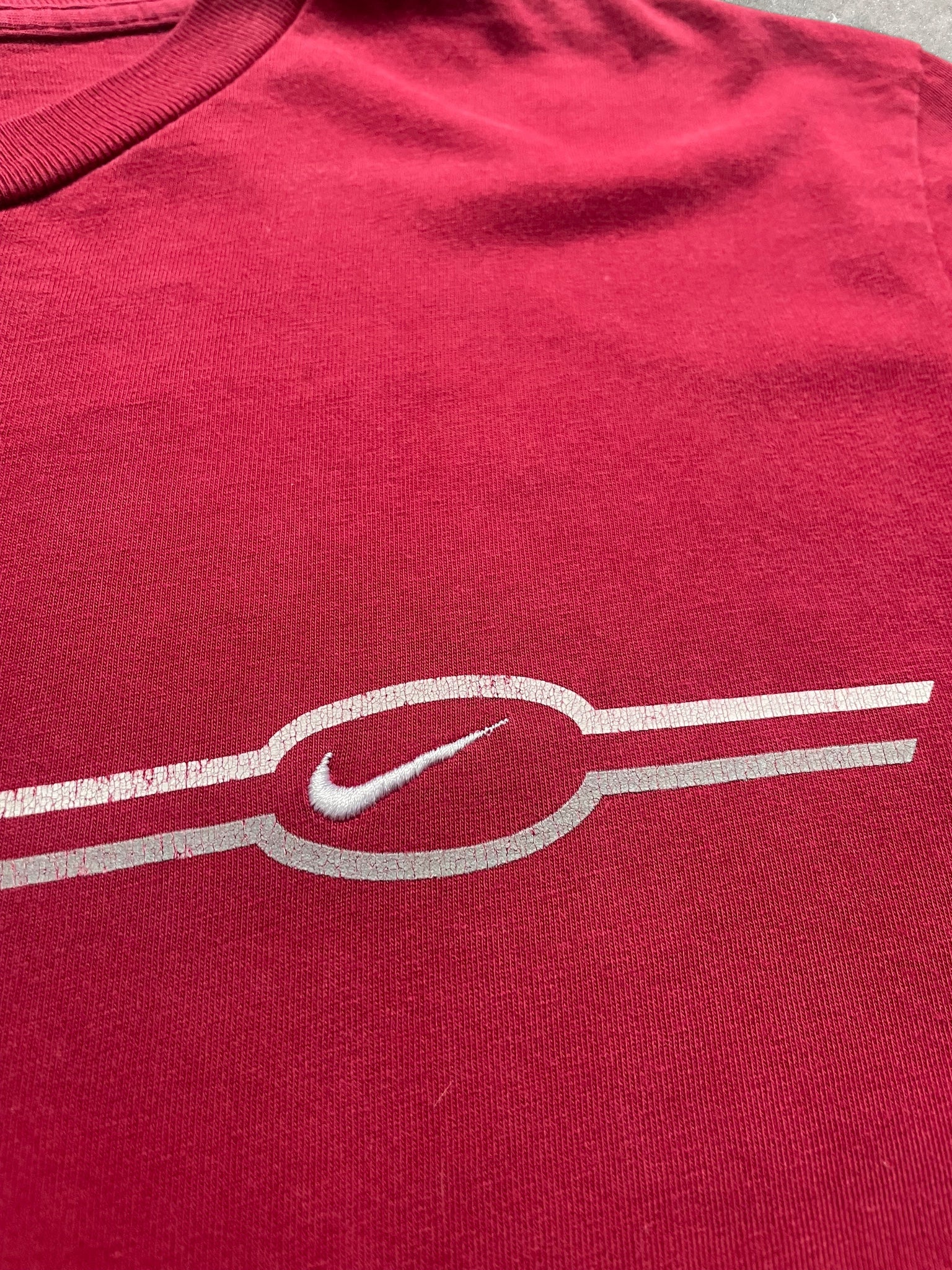 2000's Nike Tee Burgundy (L)