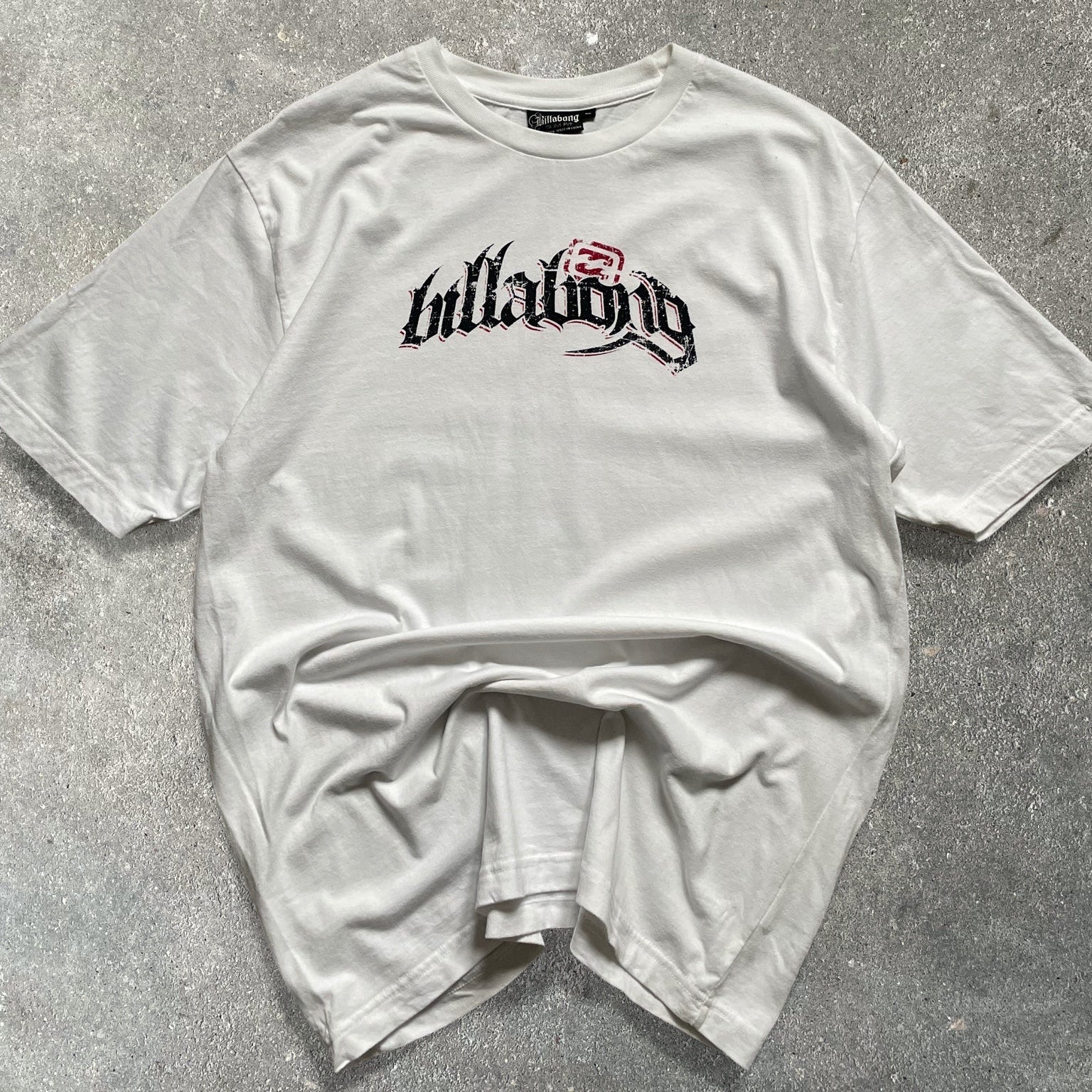 2000's Billabong Tee White (XL)