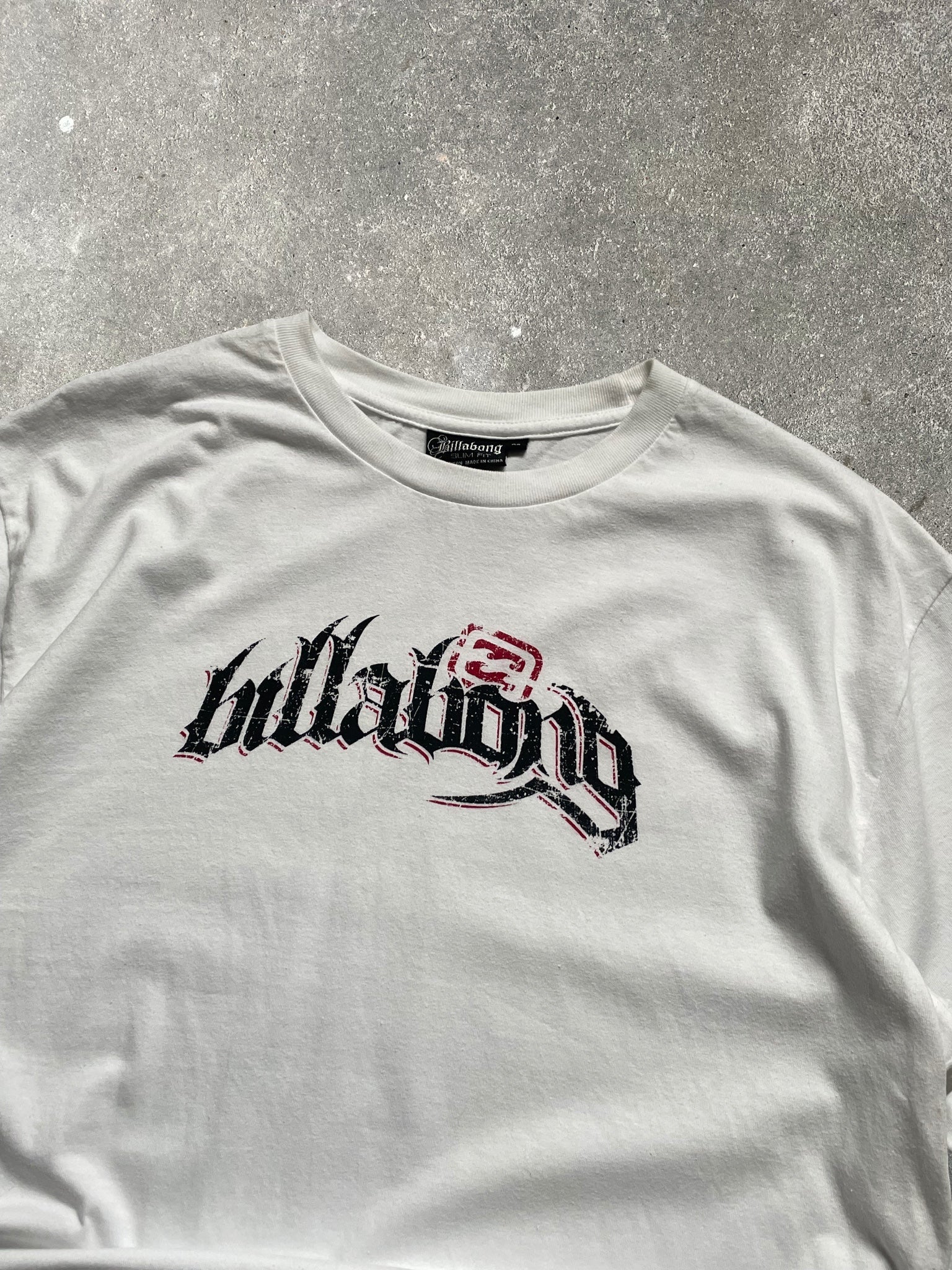 2000's Billabong Tee White (XL)