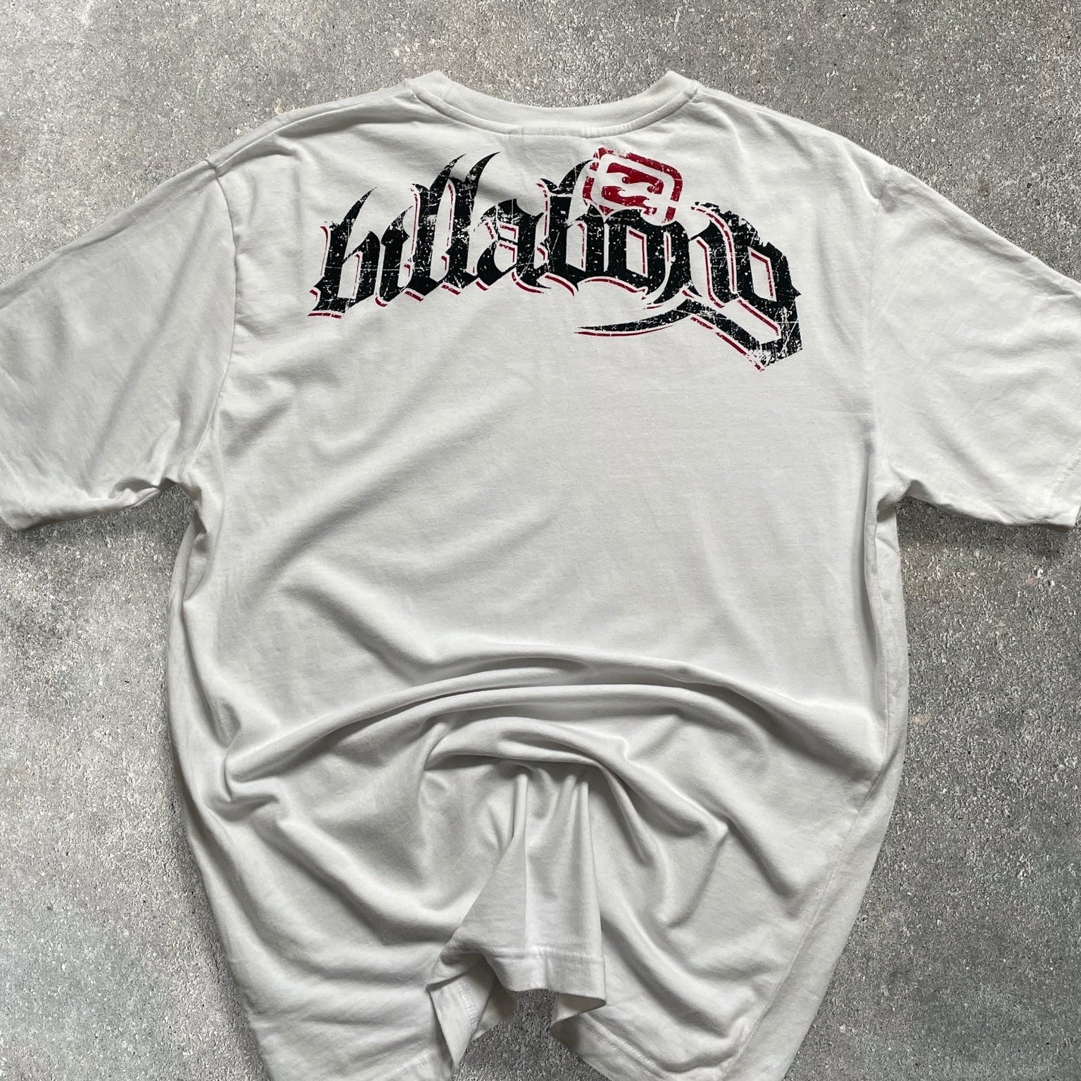 2000's Billabong Tee White (XL)