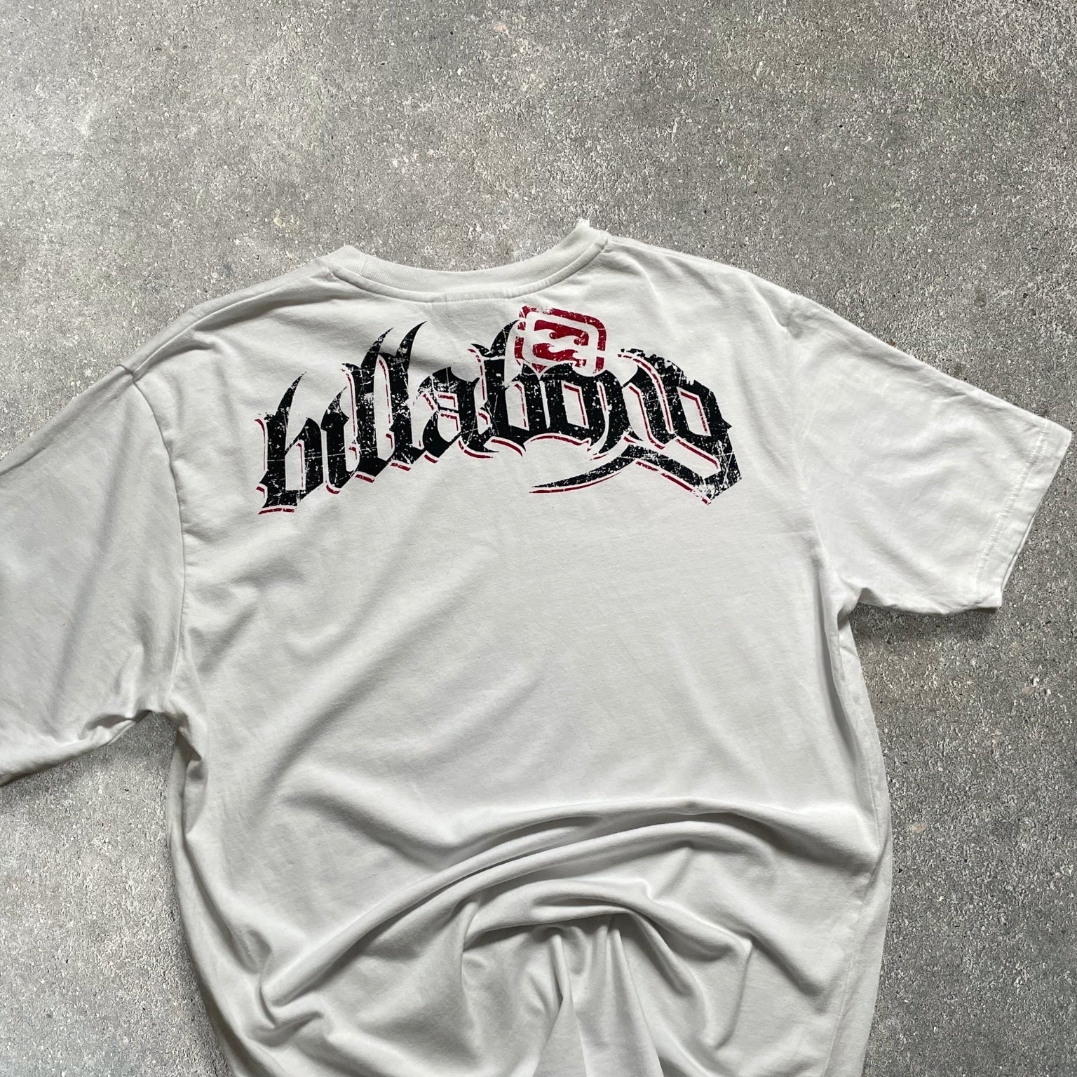 2000's Billabong Tee White (XL)