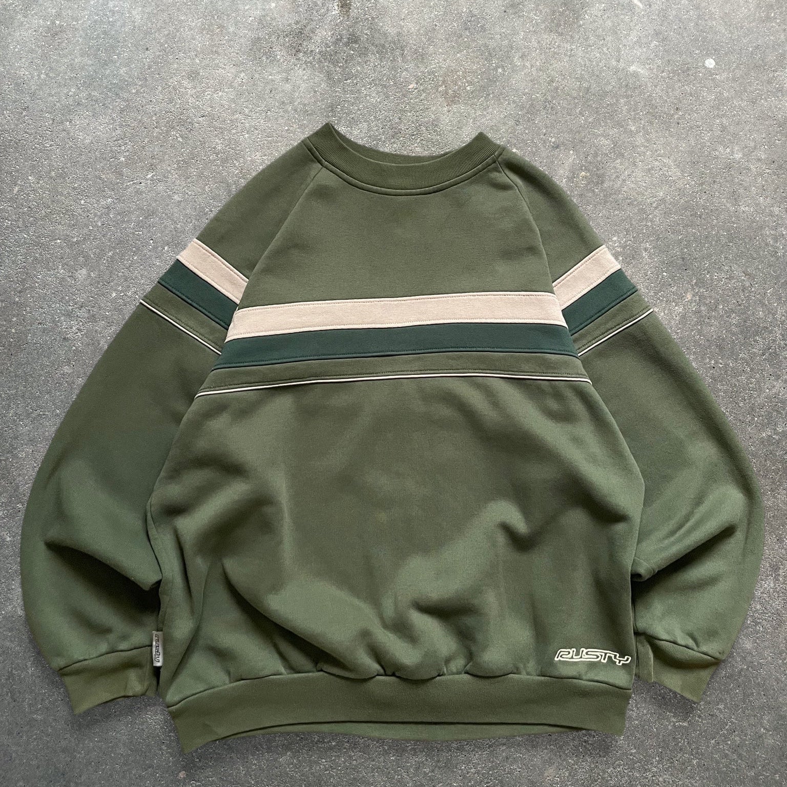 00's Rusty Sweatshirt Green (S)