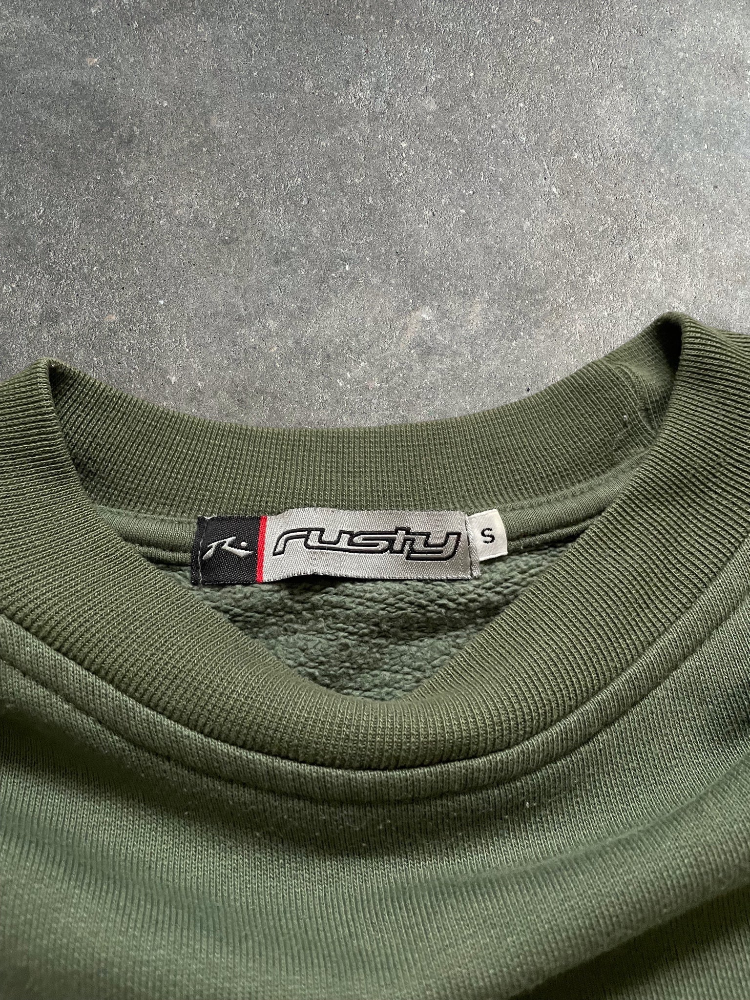 00's Rusty Sweatshirt Green (S)