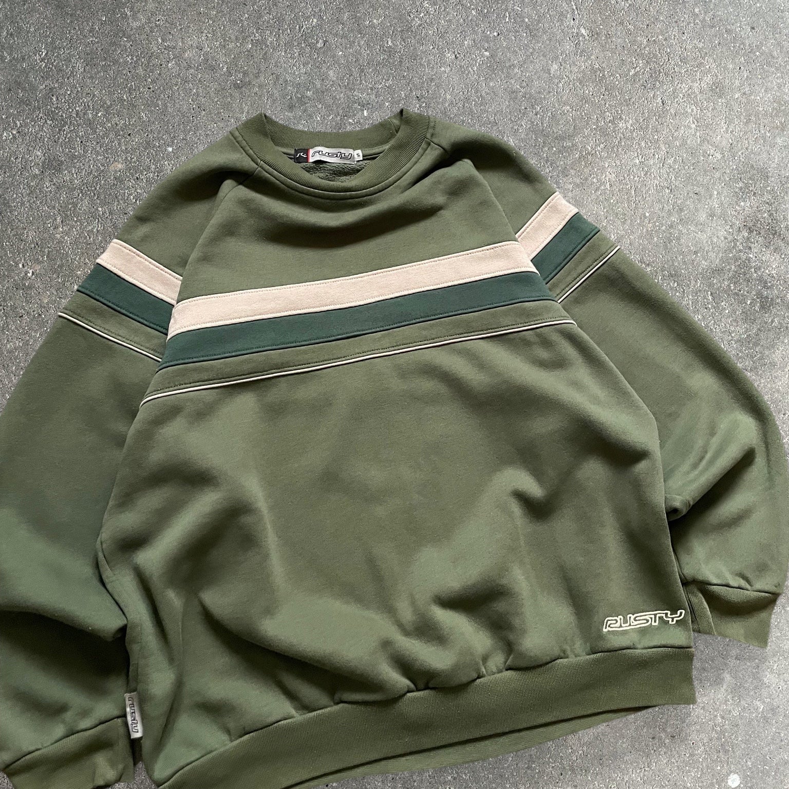 00's Rusty Sweatshirt Green (S)