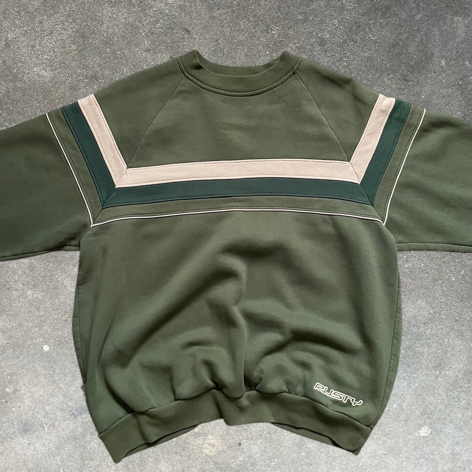 00's Rusty Sweatshirt Green (S)
