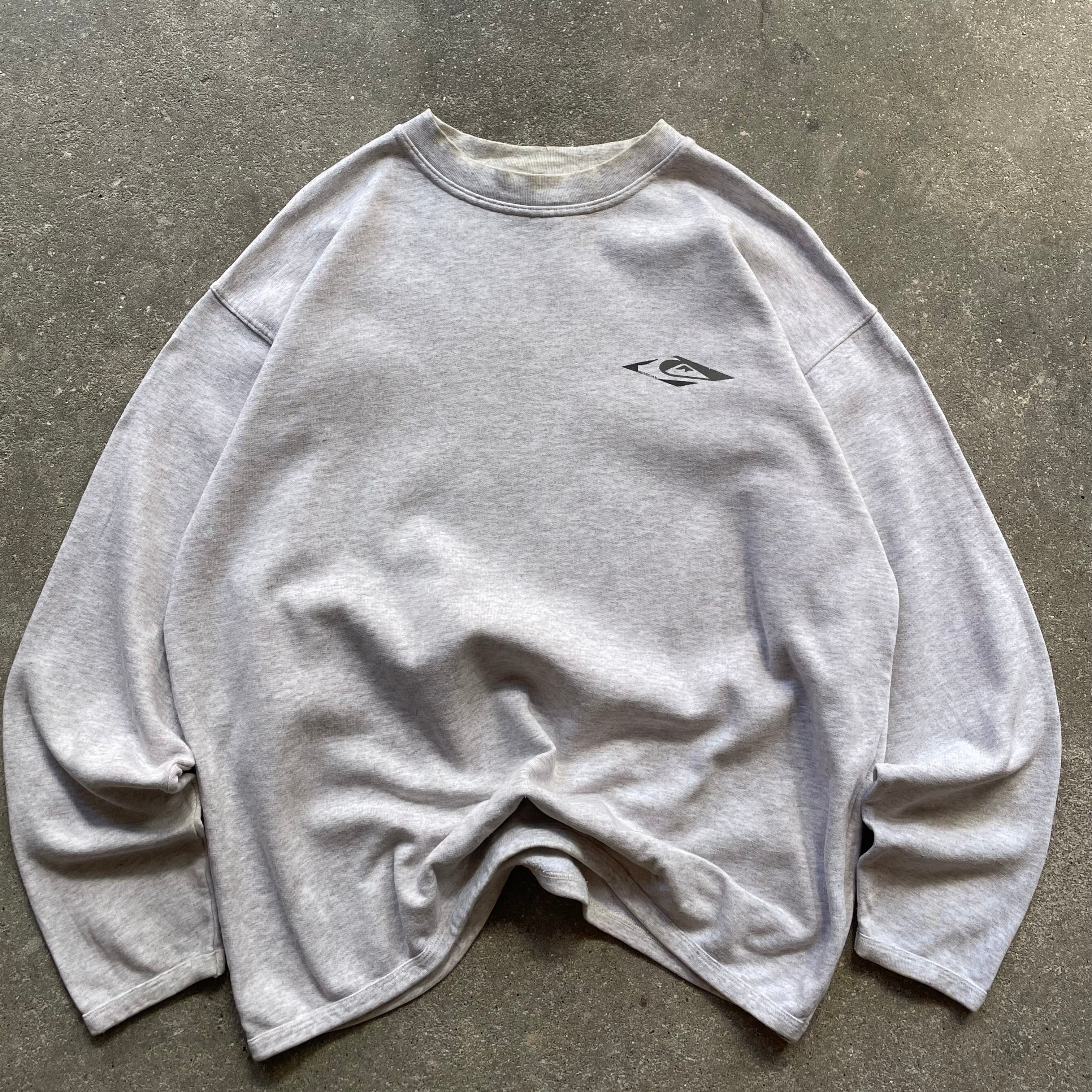 2000's Quiksilver Sweatshirt Grey (L)