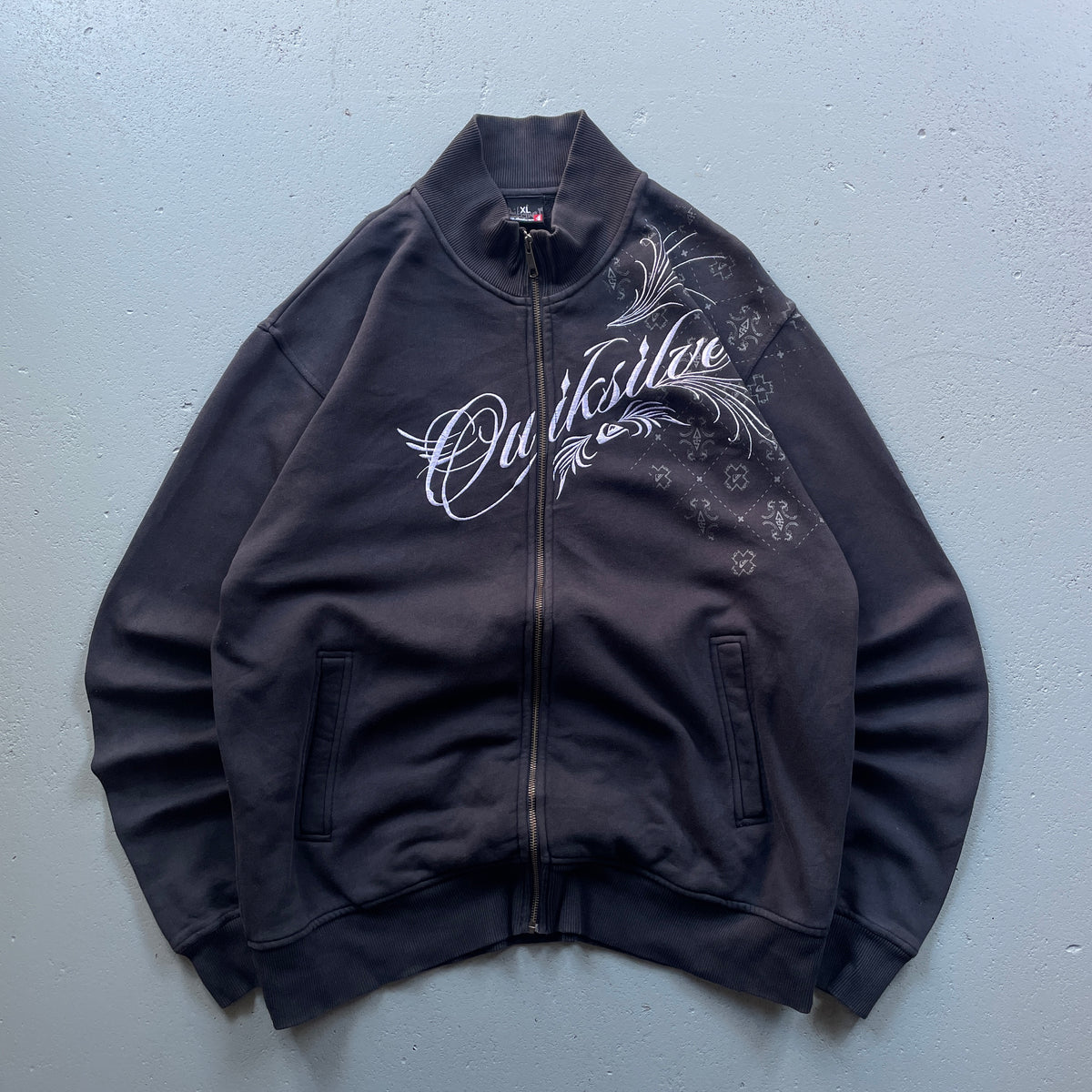 2000’s Quiksilver Full-Zip Sweatshirt (XL)