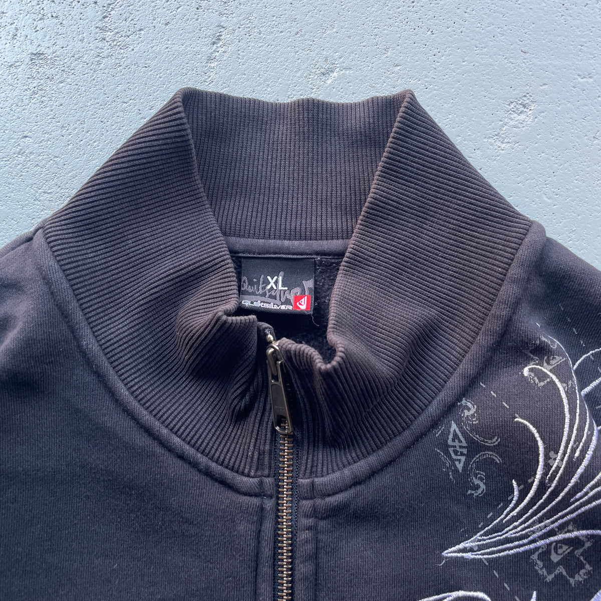 2000’s Quiksilver Full-Zip Sweatshirt (XL)