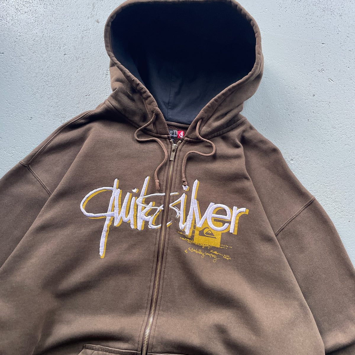 2000’s Quiksilver Full-Zip Hoodie (L)
