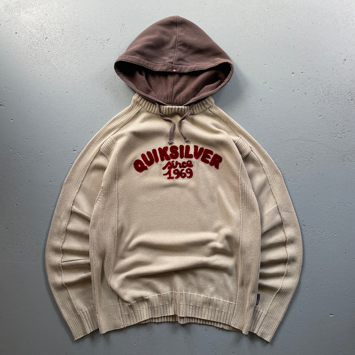 2000’s Quiksilver Knit Hoodie (XL)