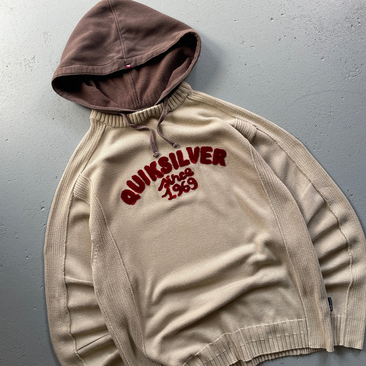 2000’s Quiksilver Knit Hoodie (XL)
